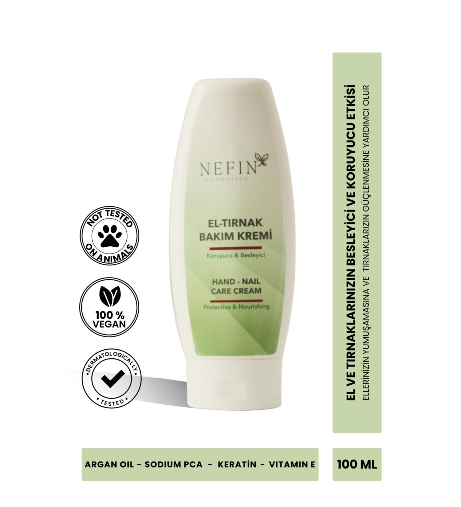 nefin beauty Hand Nail Care Cream Protective Nourishing 100ML