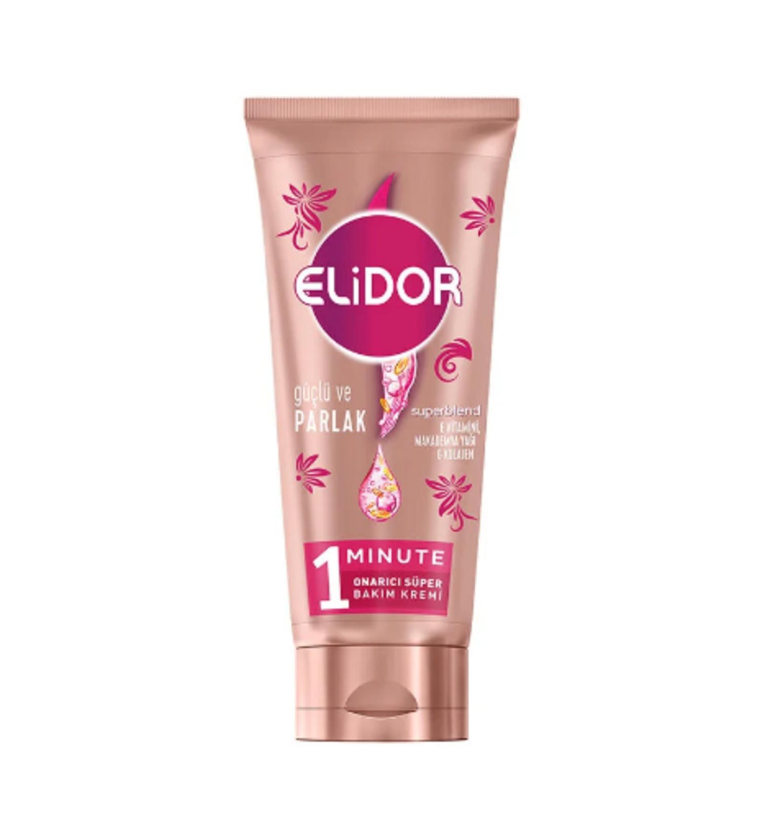 Elidor 1 Minute Repair Super Hair Care Conditioner Strong and Shiny 170 ml