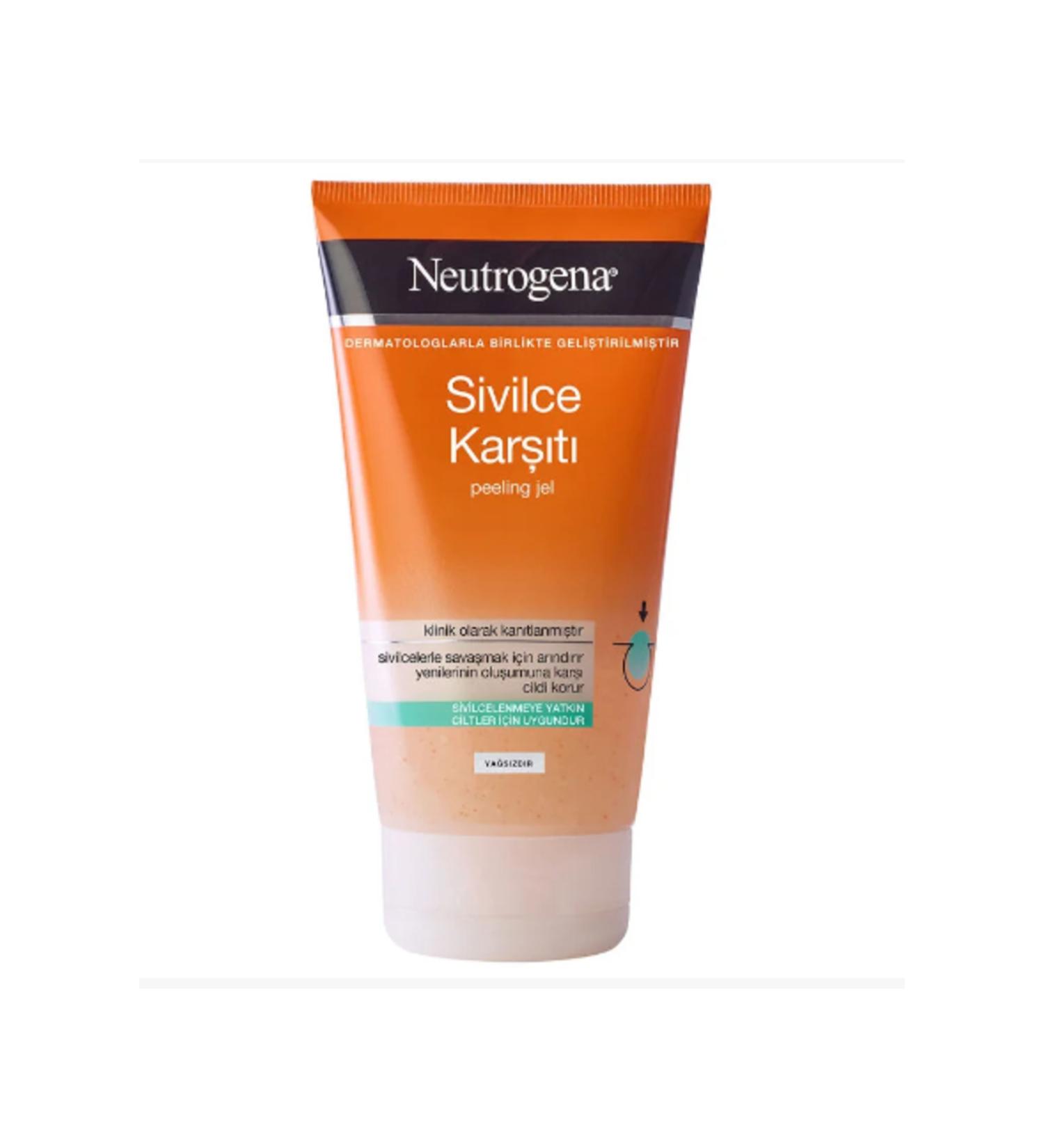 Neutrogena Anti-Acne Peeling Purifying Facial Cleansing Gel 150 ml