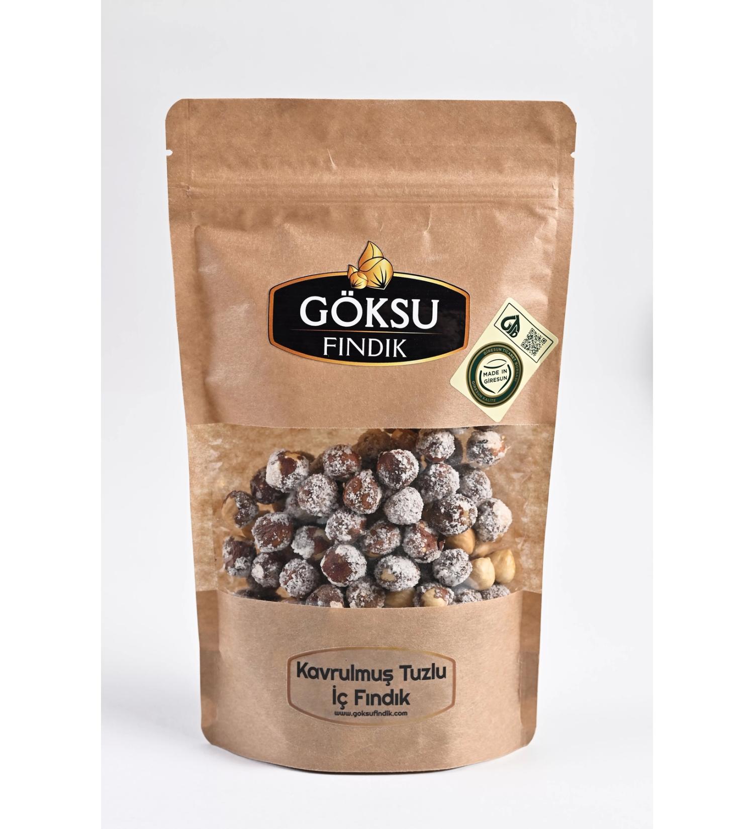 Goksu Hazelnut Roasted Salted Hazelnut 250 Gr