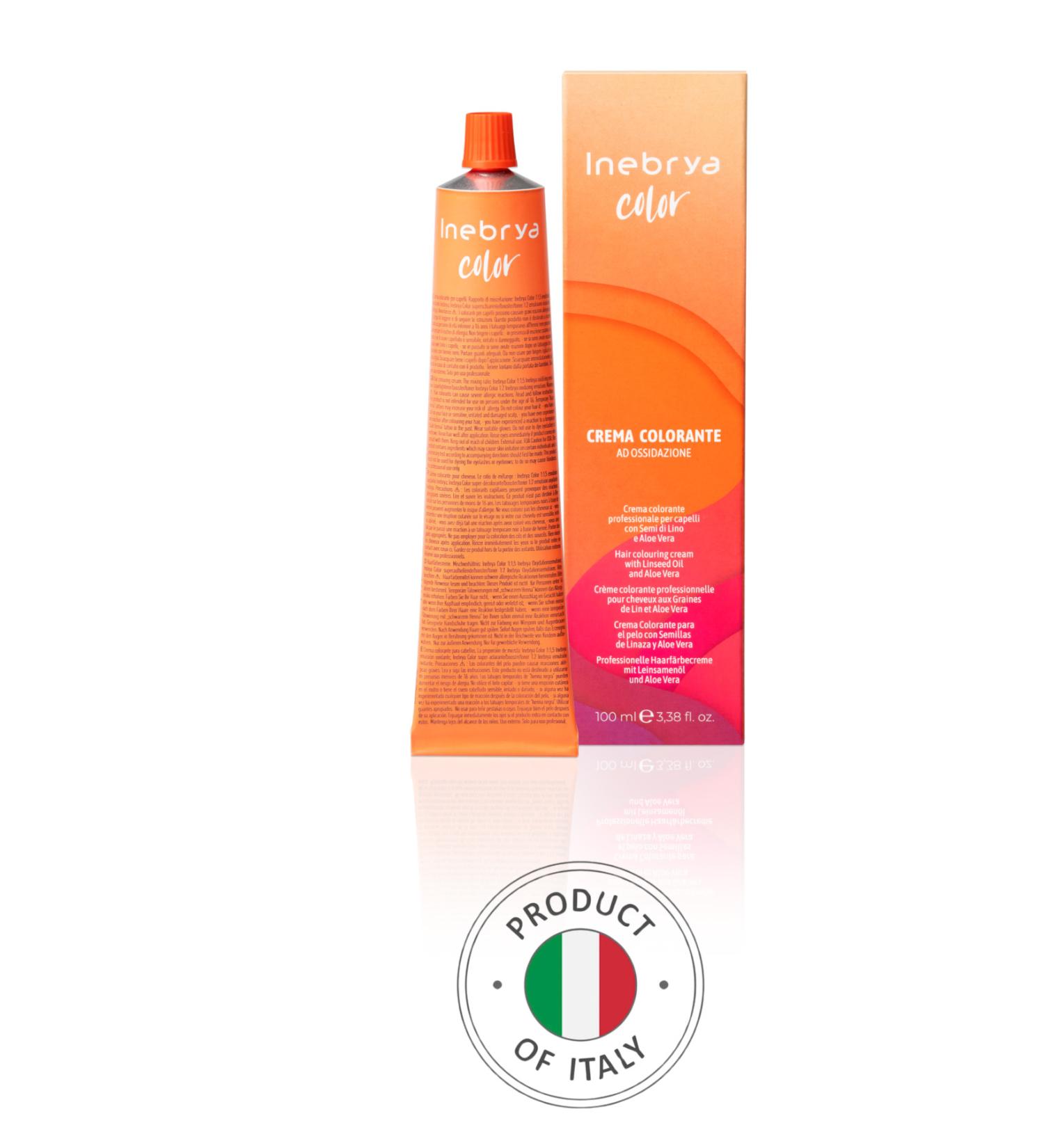 Inebrya Color 6/0 professional hair dye (Dark Blonde)