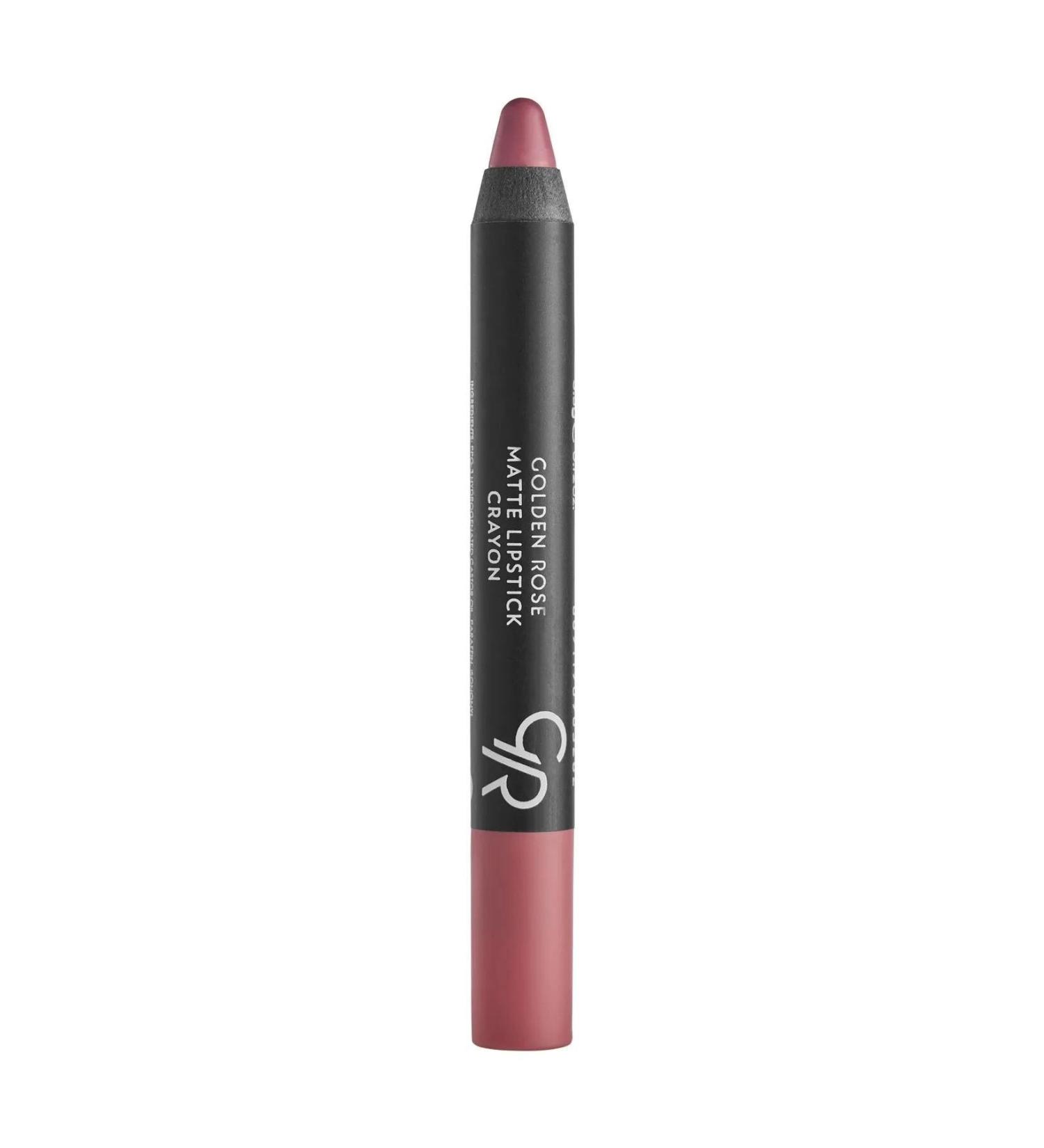 Golden Rose Matte Lipstick Crayon No:12