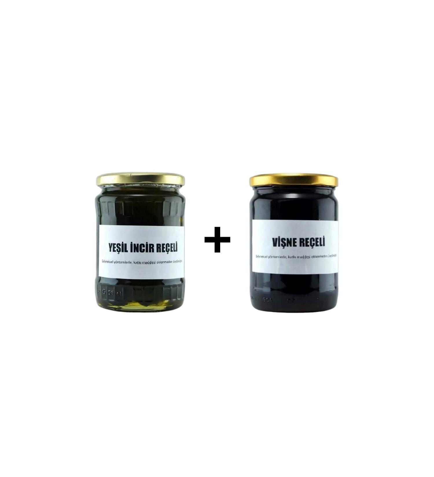 gurmezza Green Fig Jam (710 GR NET) - Sour Cherry Jam (710 GR NET) - Buy Online on GoSupps.com