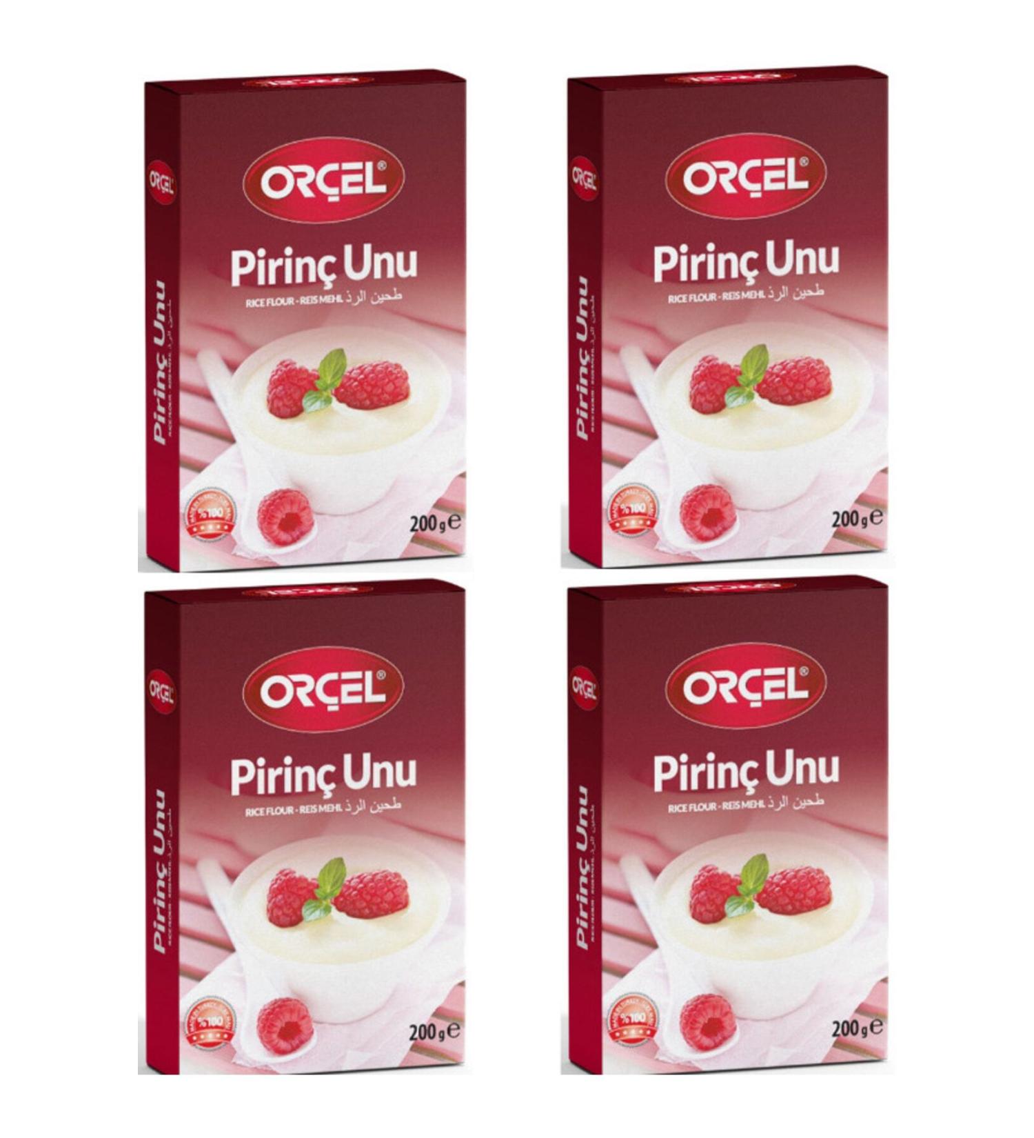 ORCEL Rice Flour 4x200gr.