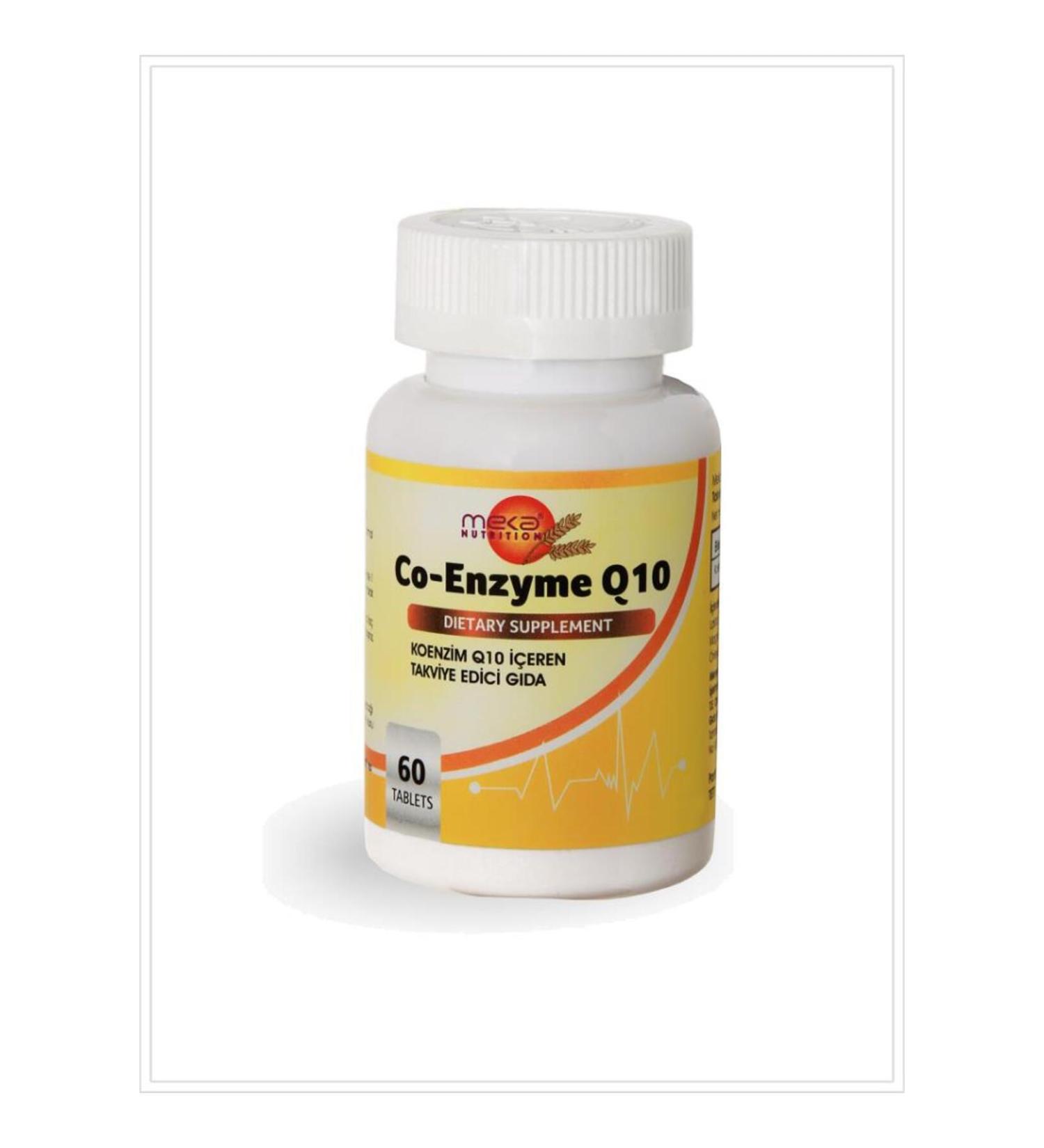 Meka Nutrition Koenzym Q10 125 Mg 60 Tablets