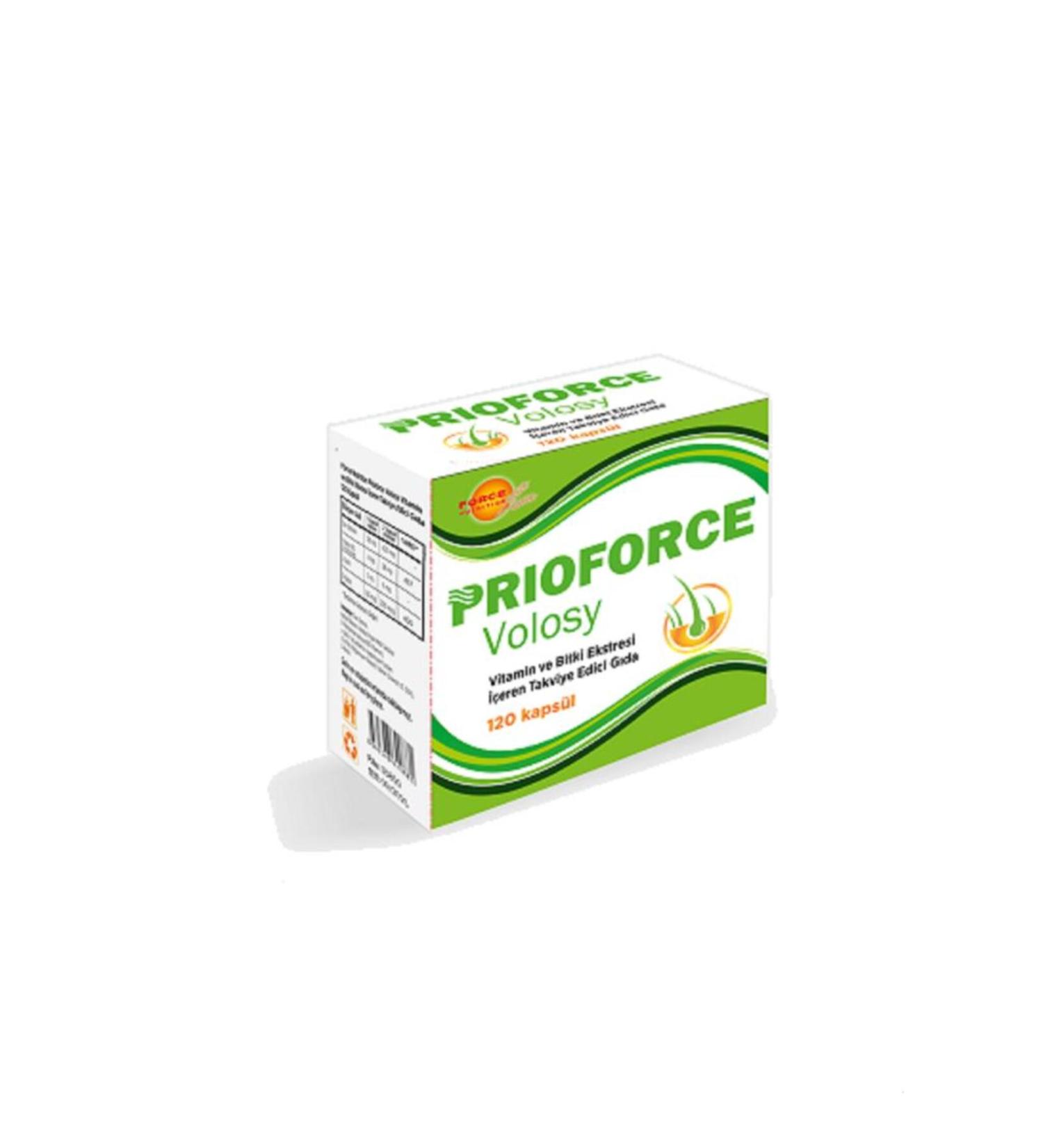 Force Nutrition Prioforce Volosy 120 Hair Care Capsule | 1 Piece
