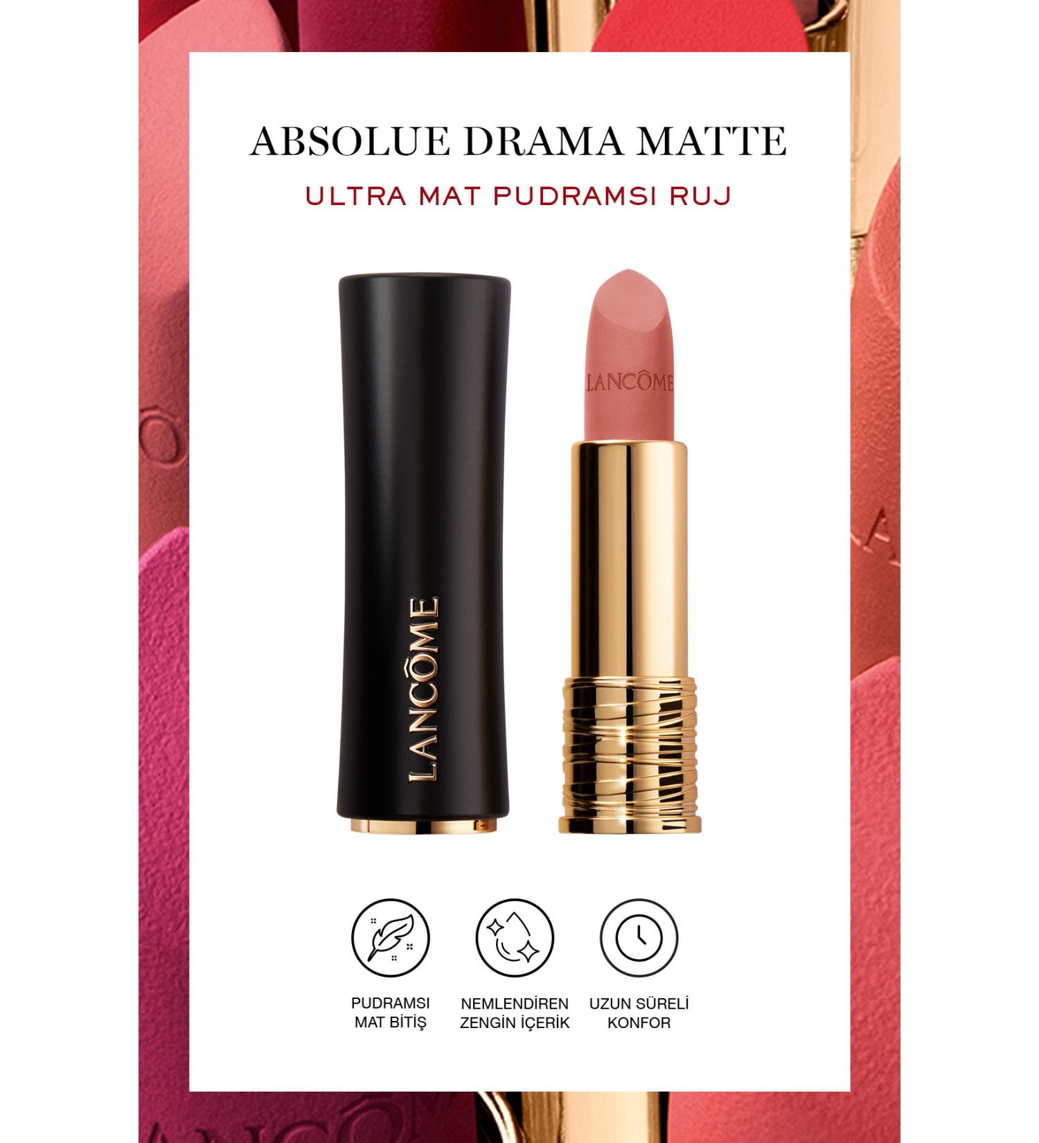 Lancome L'Absolu Rouge Drama Matte Ultra Matte Lipstick 217 3614274196184 - Buy Online on GoSupps.com