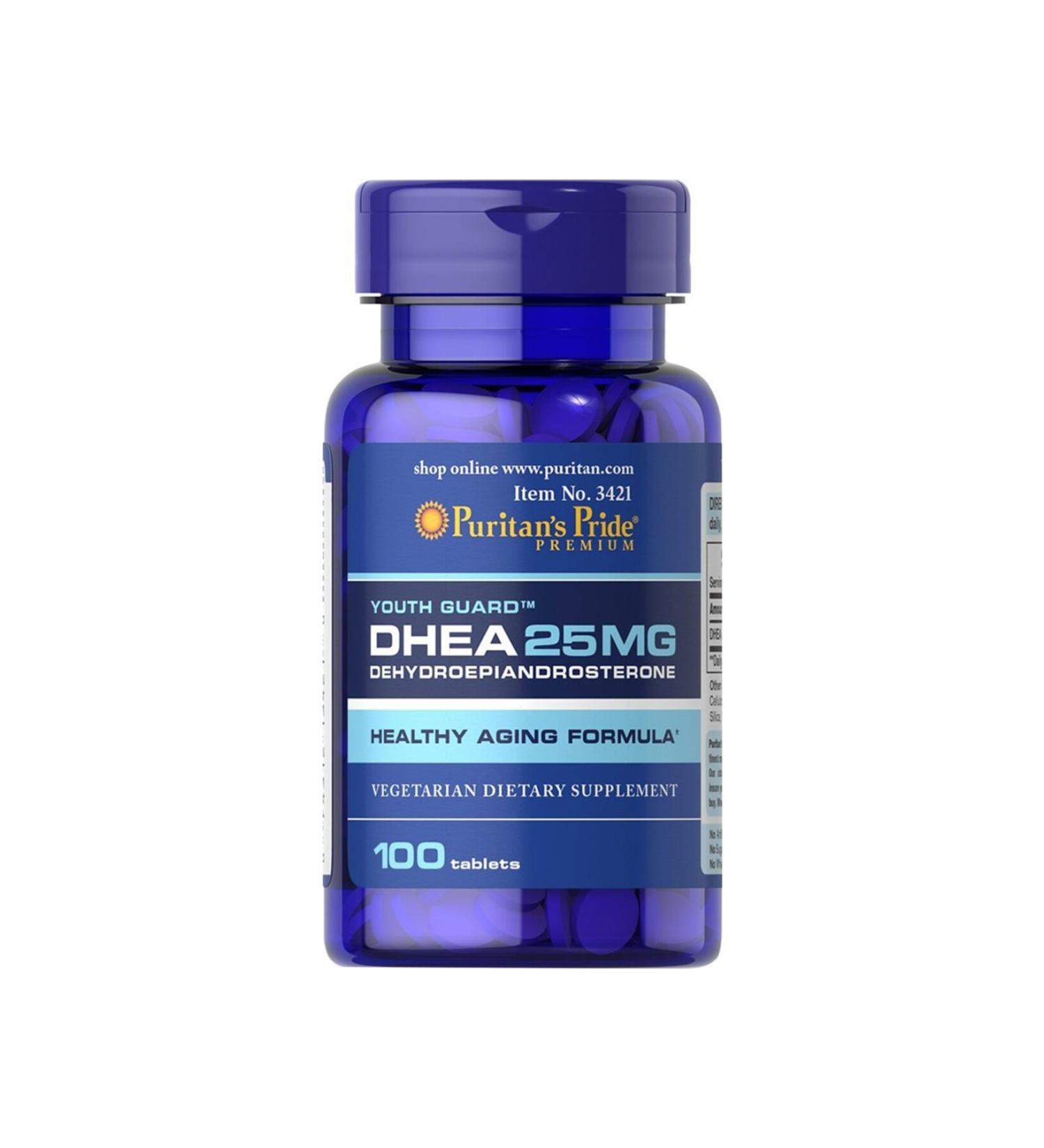Life Puritan's Pride Dhea 25 Mg 100 Tablets usa vers.345