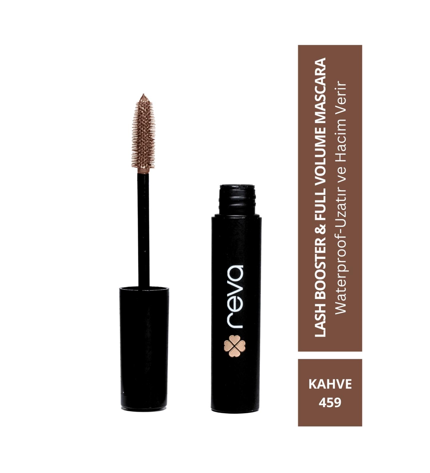 REVA Lash Booster & Full Volume Color Mascara Brown-Full Volume & Lengthening Color Mascara Brown 459 - Buy Online on GoSupps.com