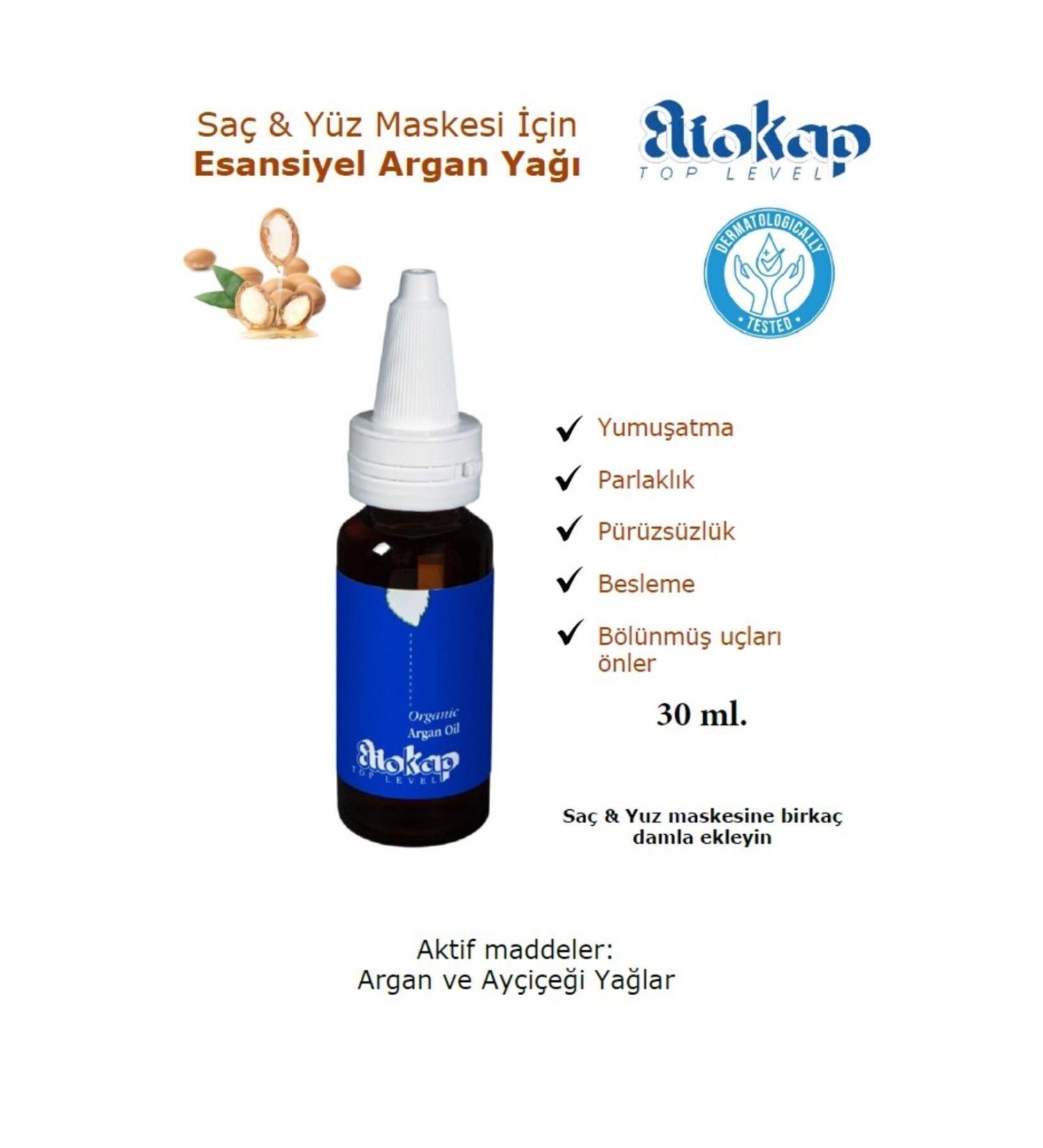 Eliokap Argan Oil for Hair - 30 Ml.