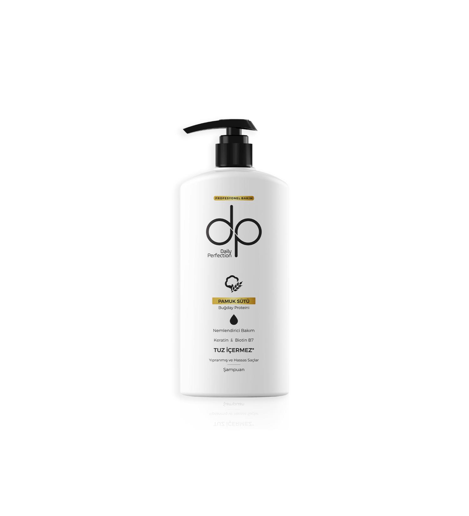 dp Daily Perfection Shampoo Cotton Milk 500 ml - Buy Online on GoSupps.com