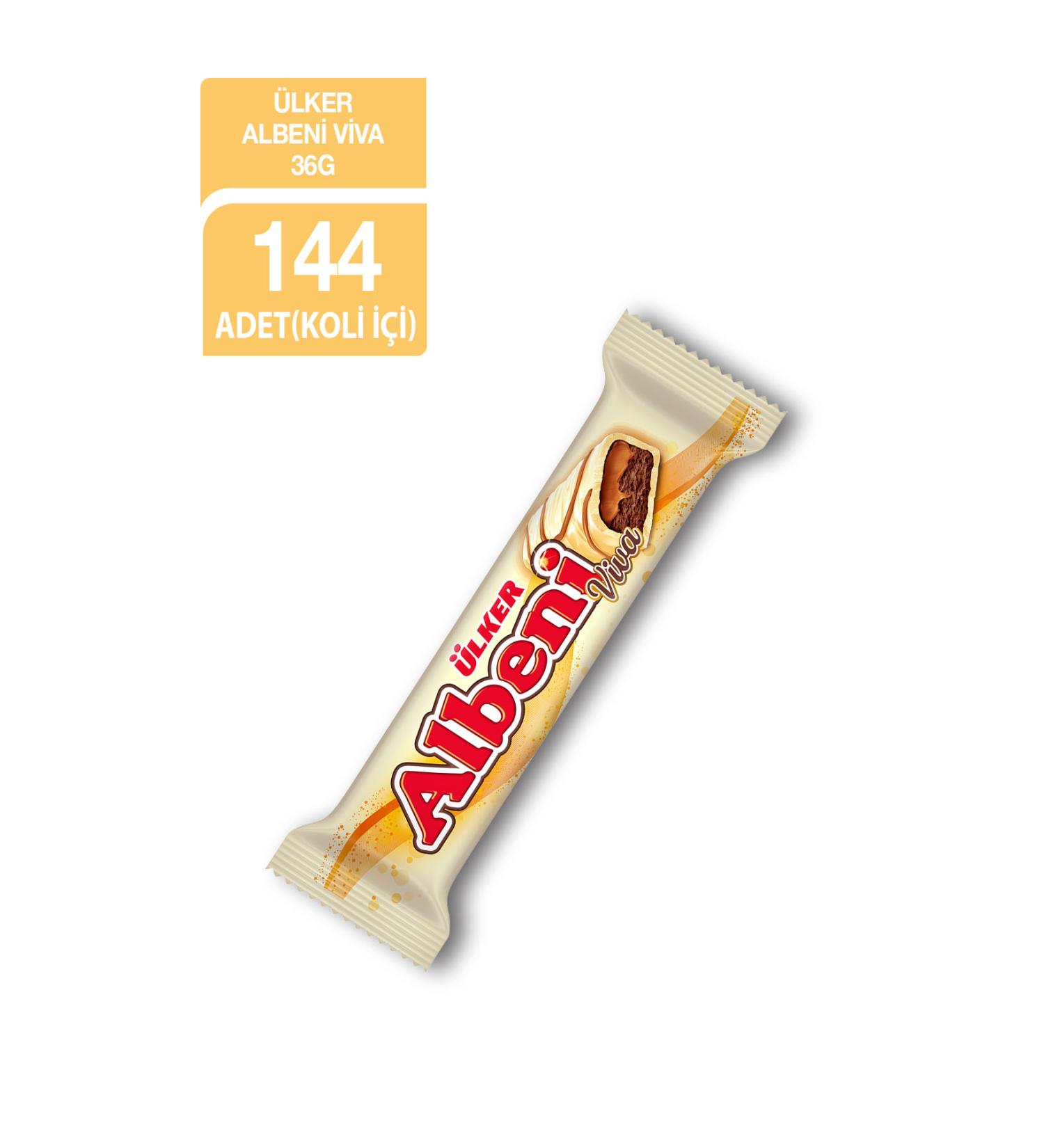 Ulker Albeni Viva White 36 gr 144 pieces