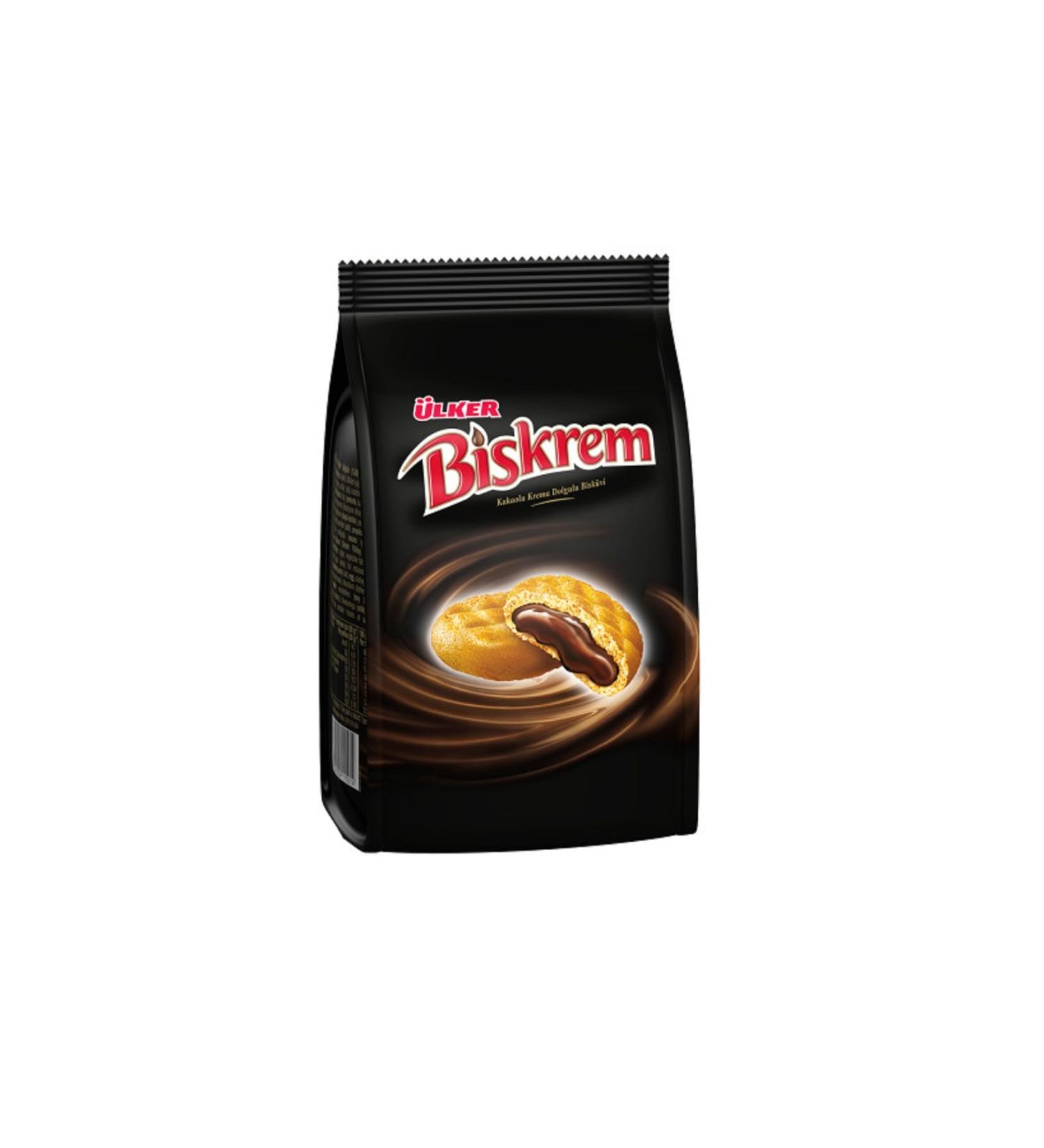 Ulker Biskrem Cocoa Bag 200 gr 12 pack