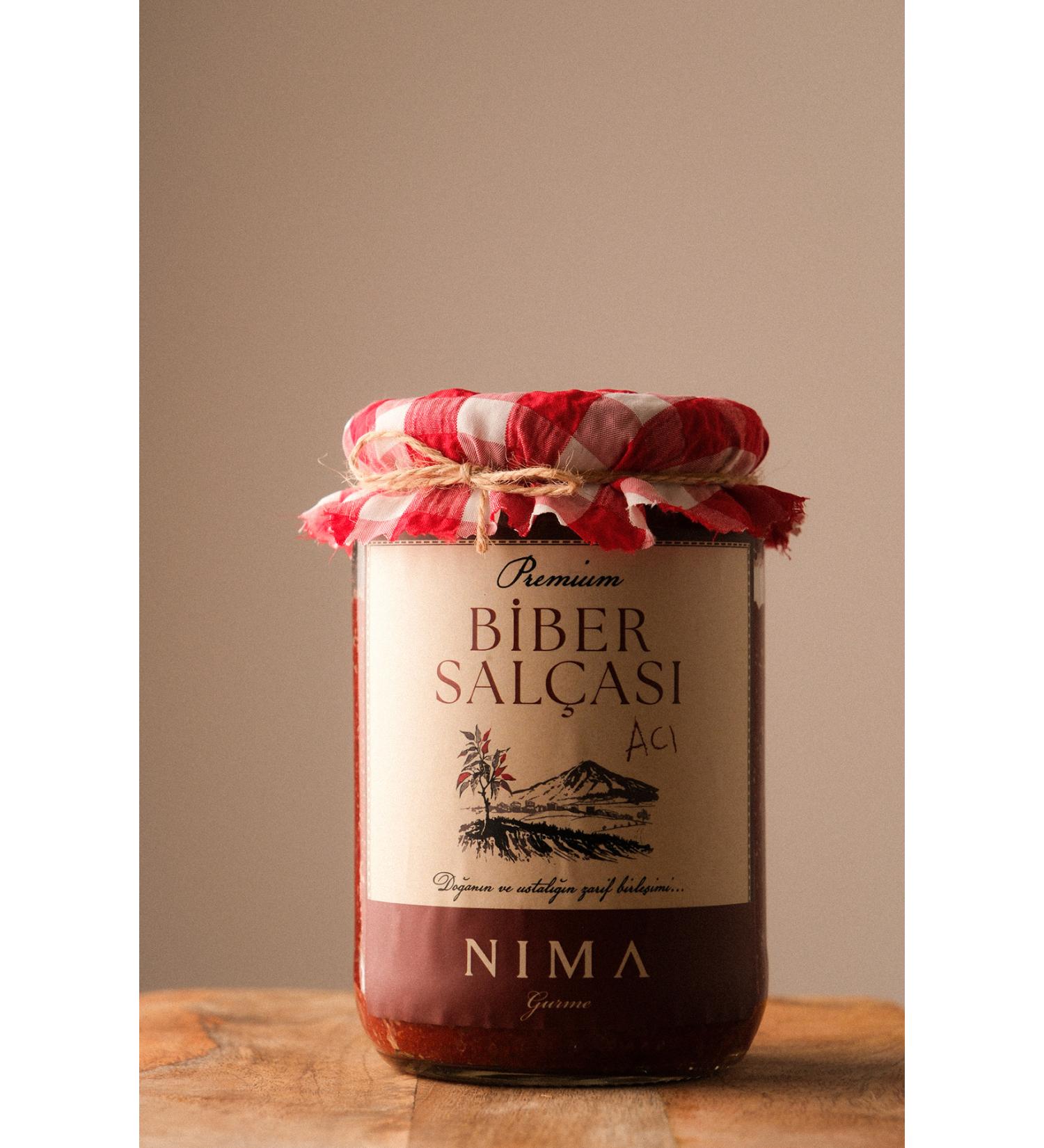 Nima Gurme Gourmet Hot Pepper Paste 700 Gr