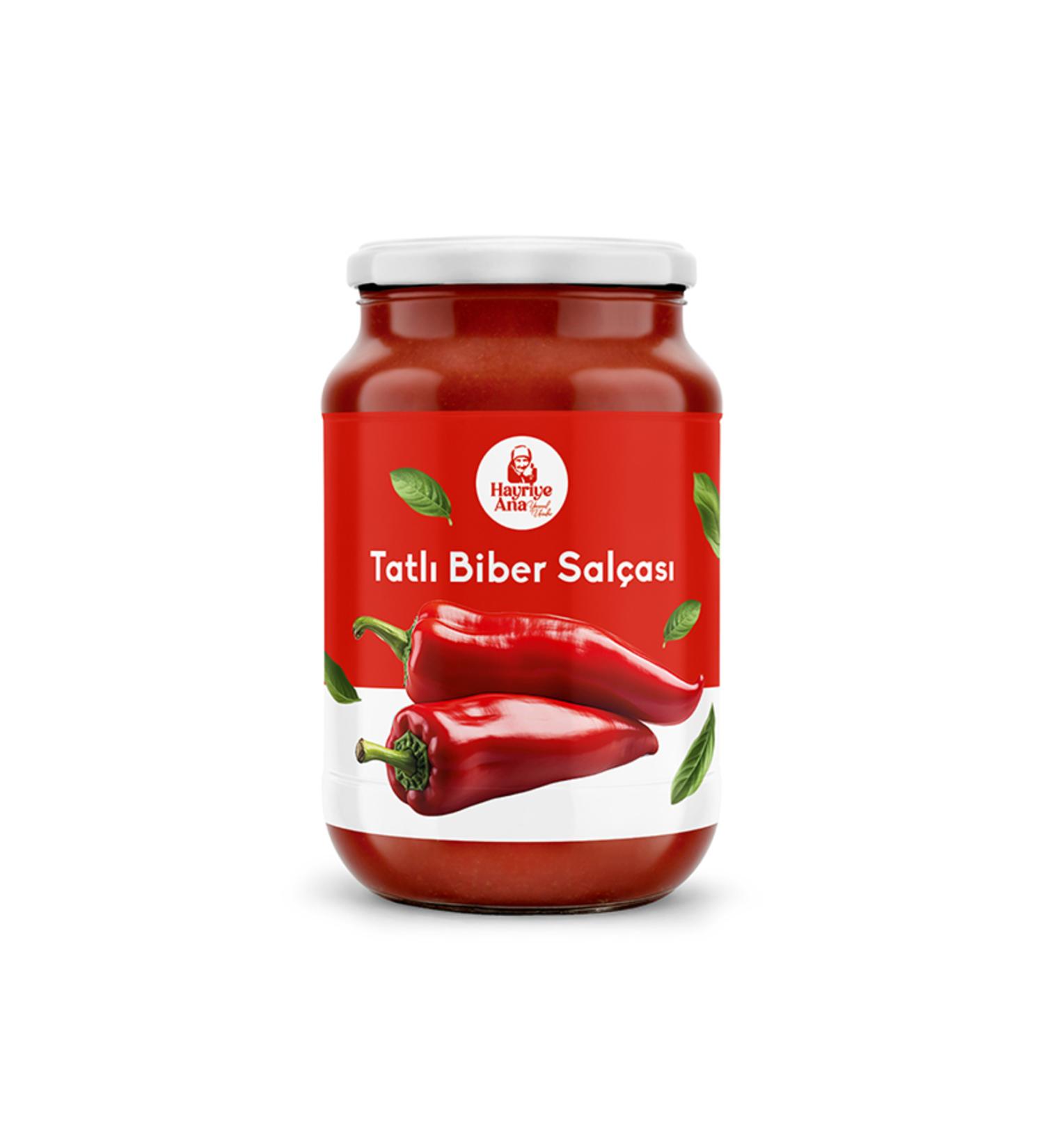 Hayriye Ana Local Products Sweet Pepper Paste 1000 gr