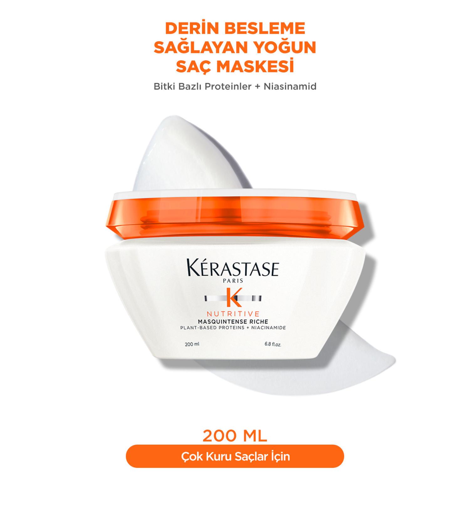 Kerastase Intensive Hair Mask Providing Deep Nutrition For Very Dry Medium and Thick Hair 200 ml Demb.1458