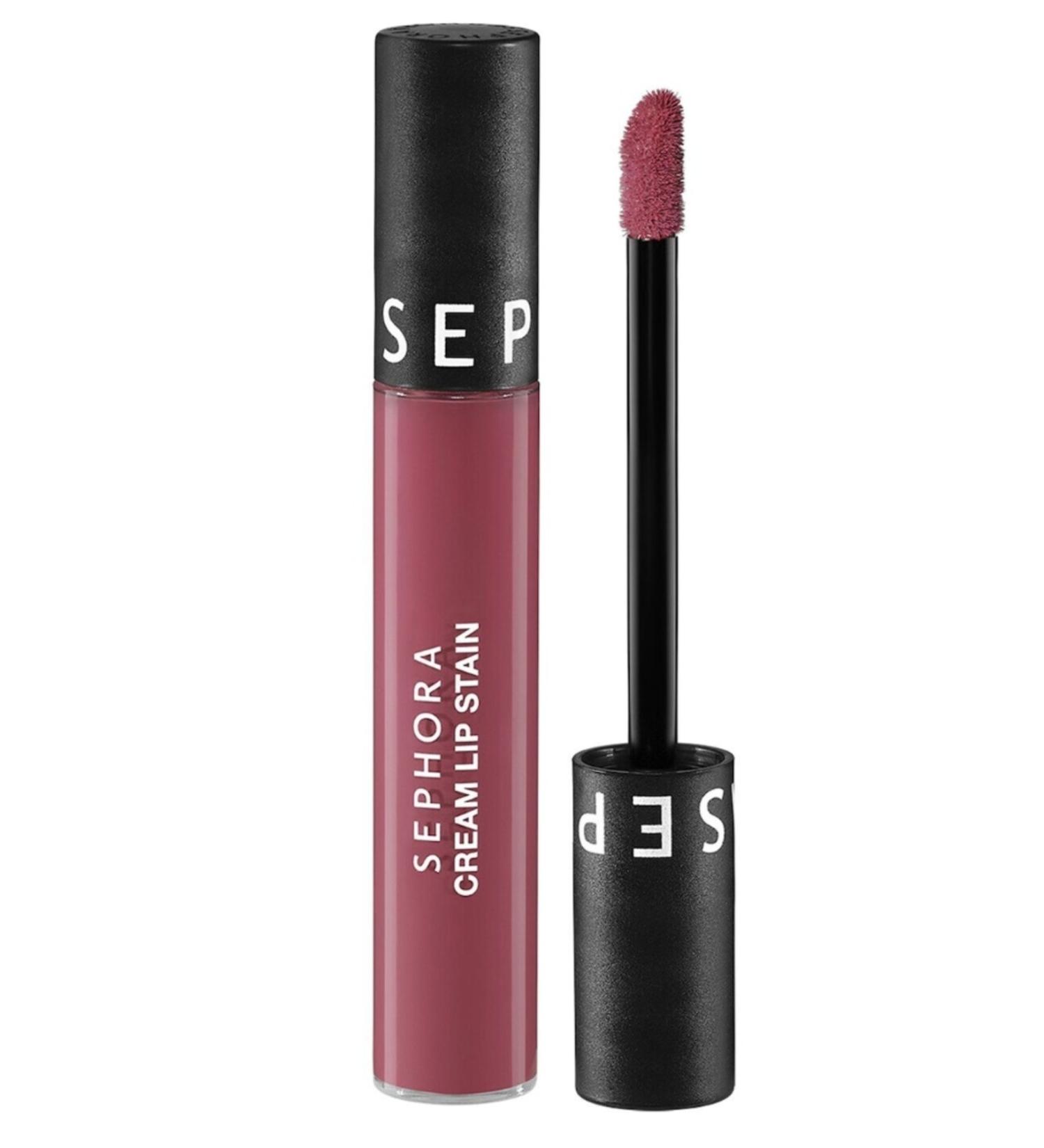Sephora Cream Lip Stain Smudge-proof Velvet Finish Lipstick Matte Liquid Lipstick - Buy Online on GoSupps.com