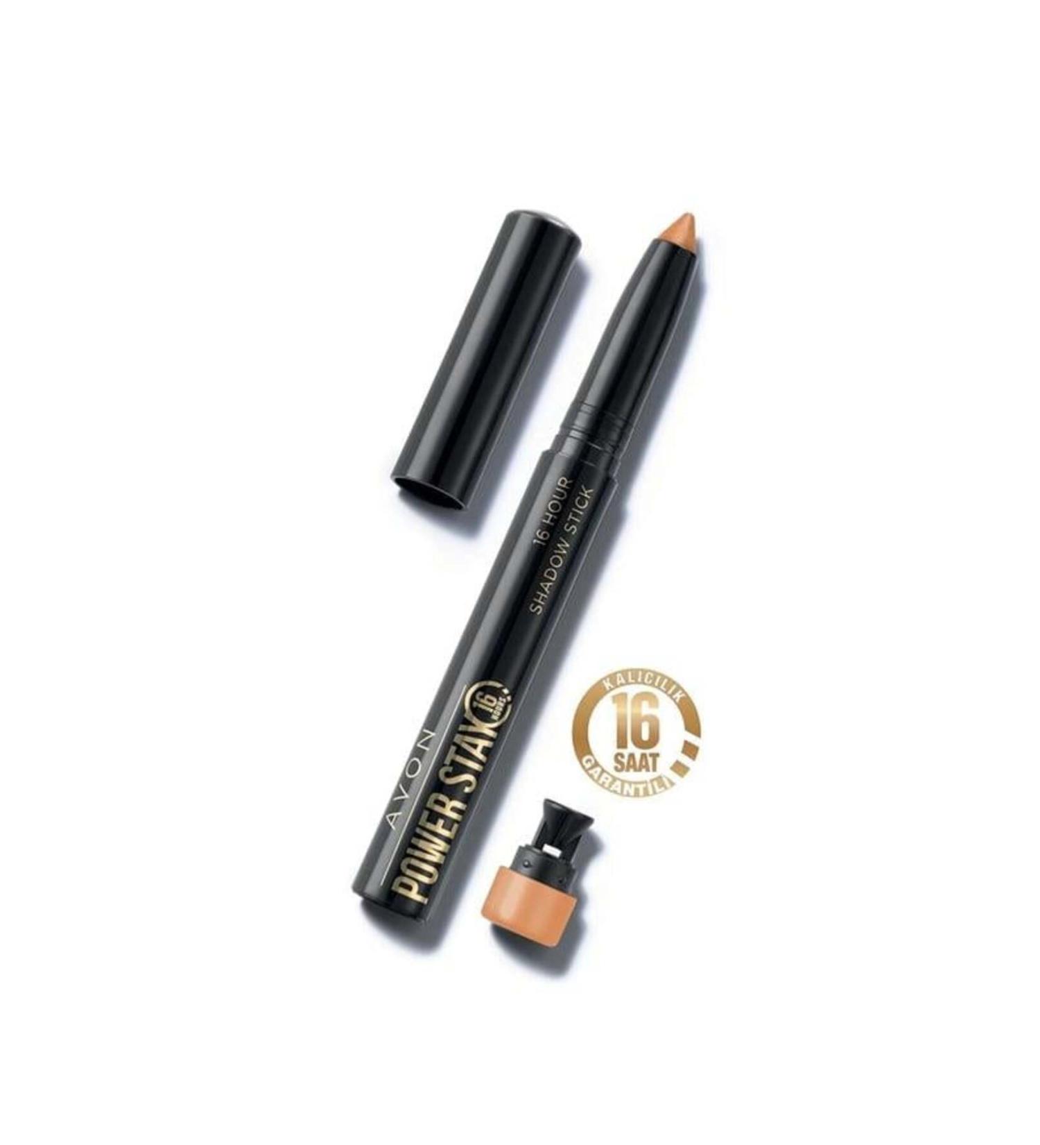 Avon Power Stay Shadow Stick Pencil Eyeshadow. Golden Shimmer