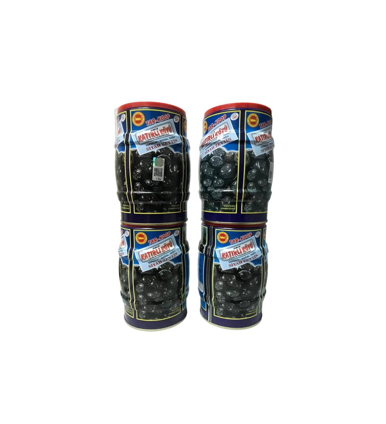 Gurmepark Kat rl Village Breakfast Gemlik Black Olives 4 Pieces 1000 GE