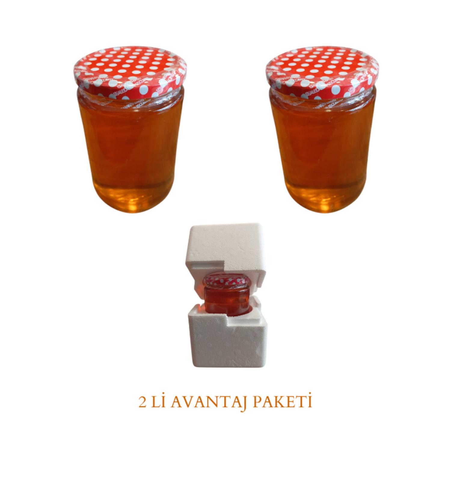 Kuloglu natural products Natural Erzurum Strained Birlik Honey Net 850 gr 2 PIECES