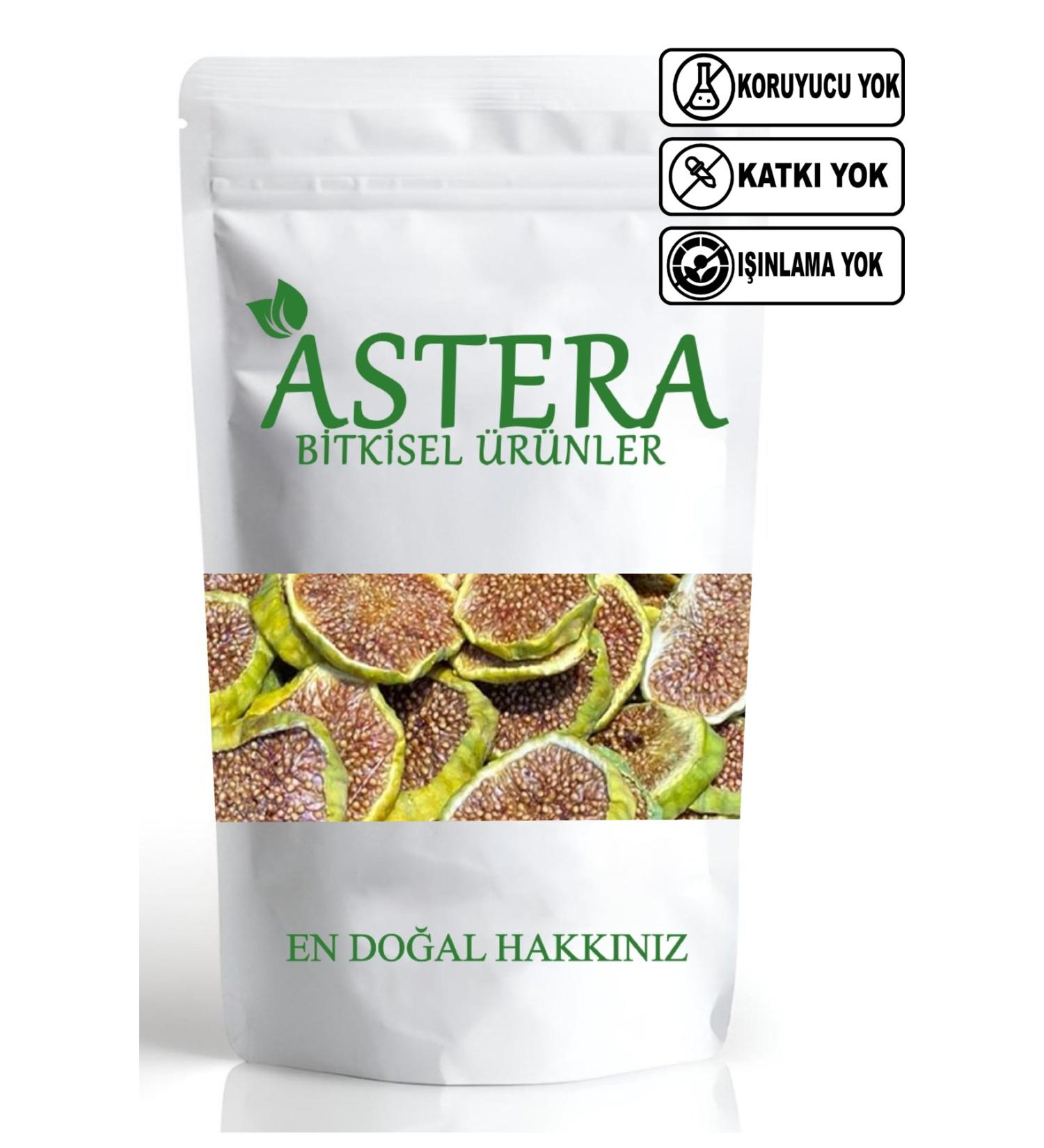 ASTERA 1 Kg Fig Chips (Natural - Preservative-Free - Sugar-Free - Sun Dried - Local Product) Dried Figs