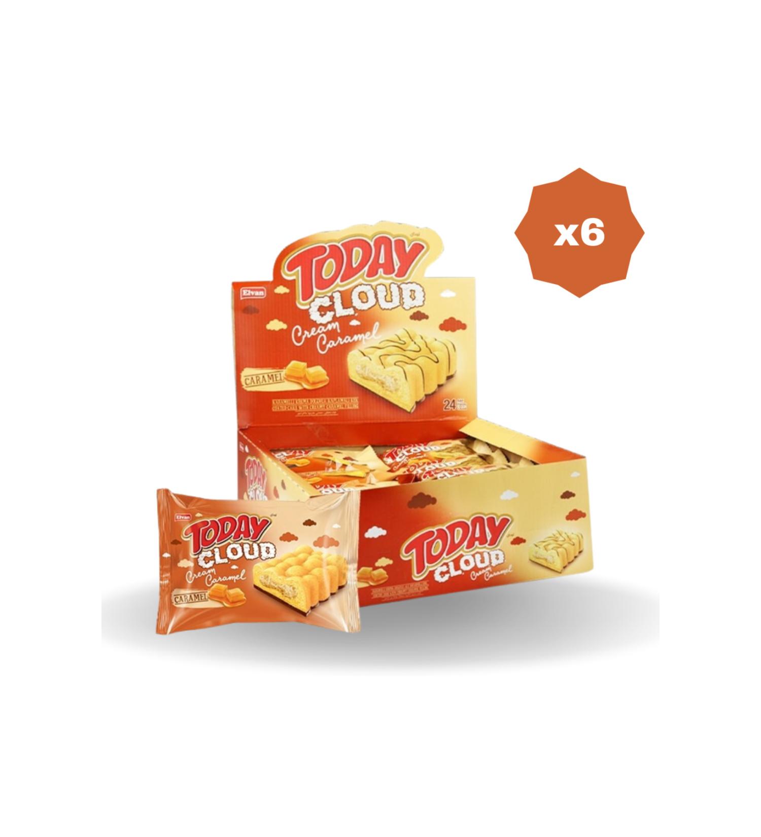 Elvan TODAY CLOUD CAKE CARAMEL 40 GR - (6 PACKS)