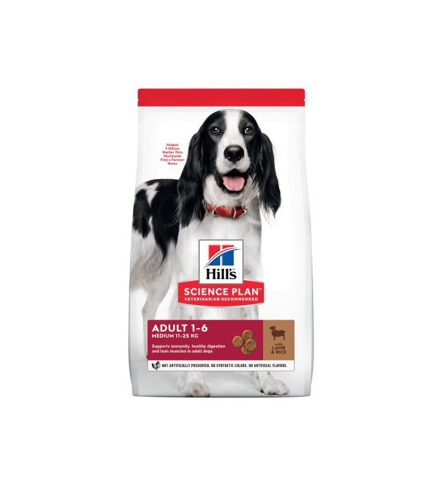 Hills Science Plan Hills Lamb Medium Breed Adult Dog Food 2.5 Kg - Buy Online on GoSupps.com