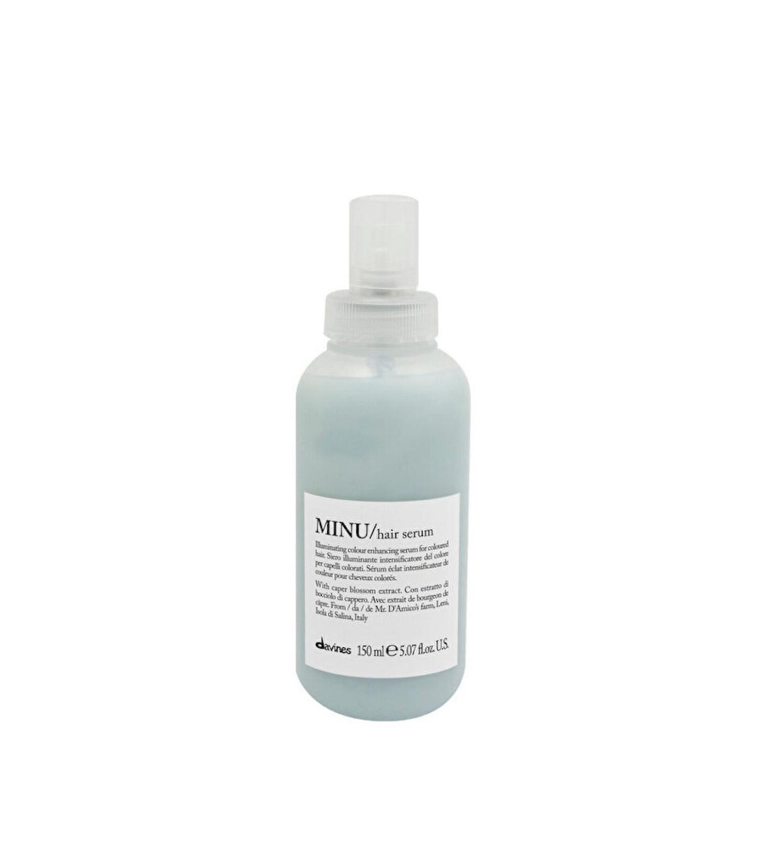 Davines Siero senza risciacquo per capelli tinti 150 ml-Minu Hair Serum SEVGILIGULKOZ98