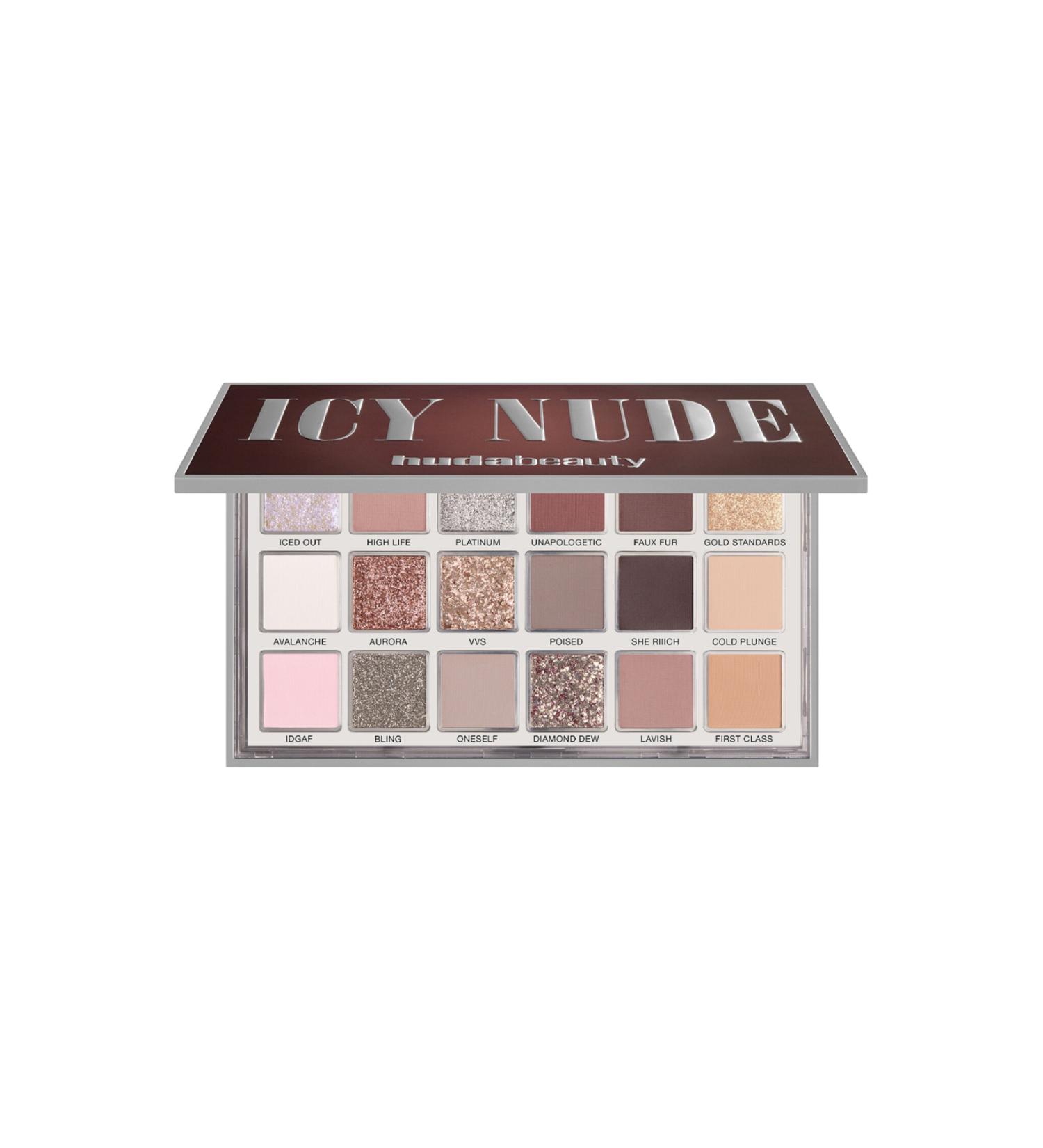 Huda Beauty Icy Nude Eyeshadow Palette Eyeshadow Palette - Buy Online on GoSupps.com