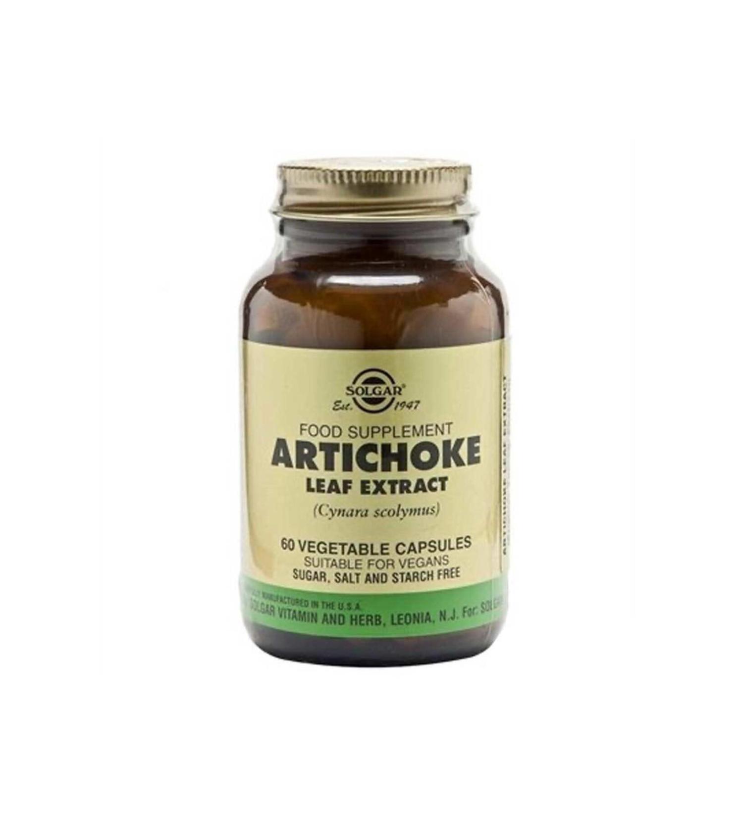 Solgar Artichoke Leaf Extract 60 Capsules