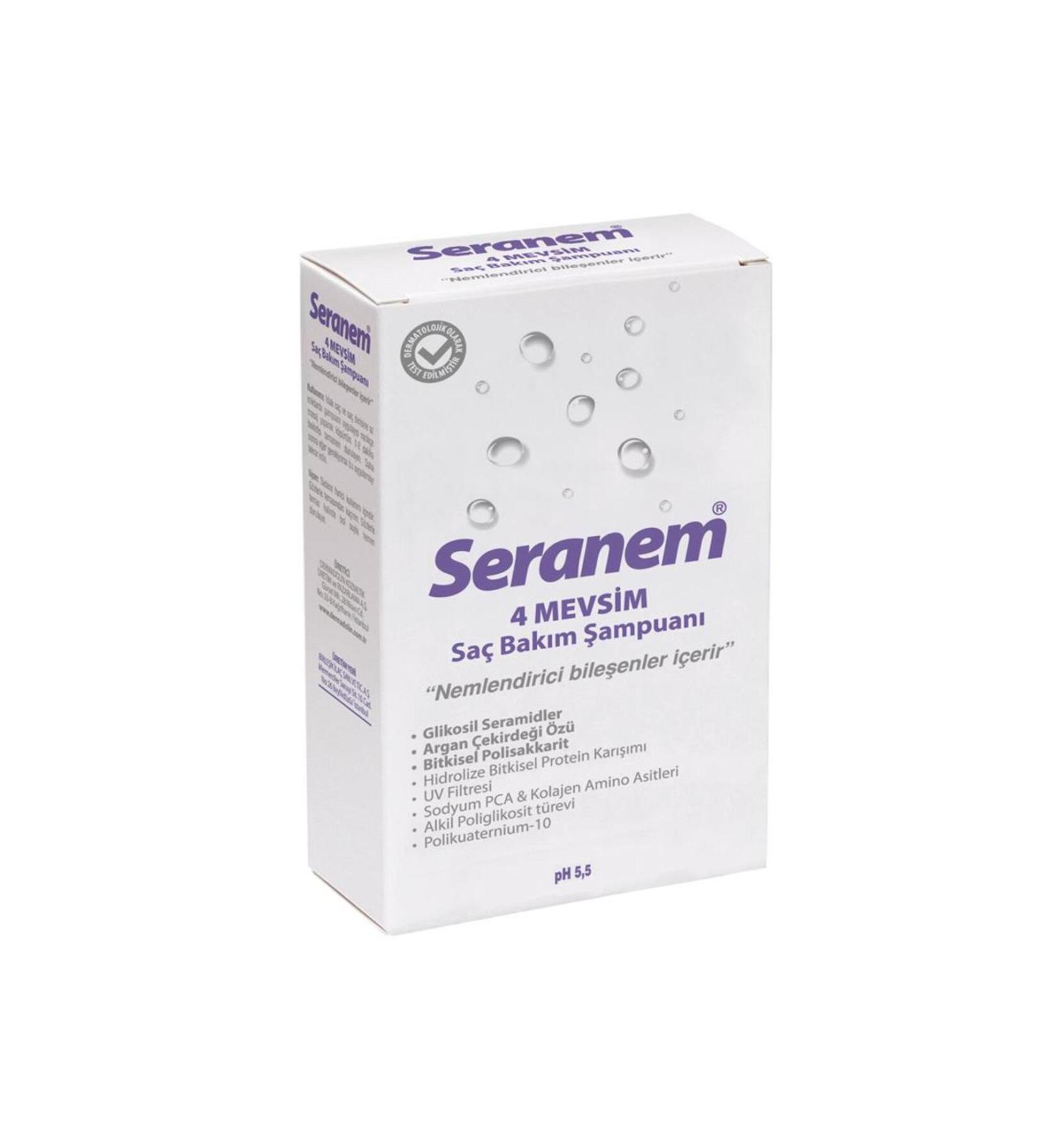 Seranem 4 Seasons Shampoo 300 ml - Buy Online on GoSupps.com