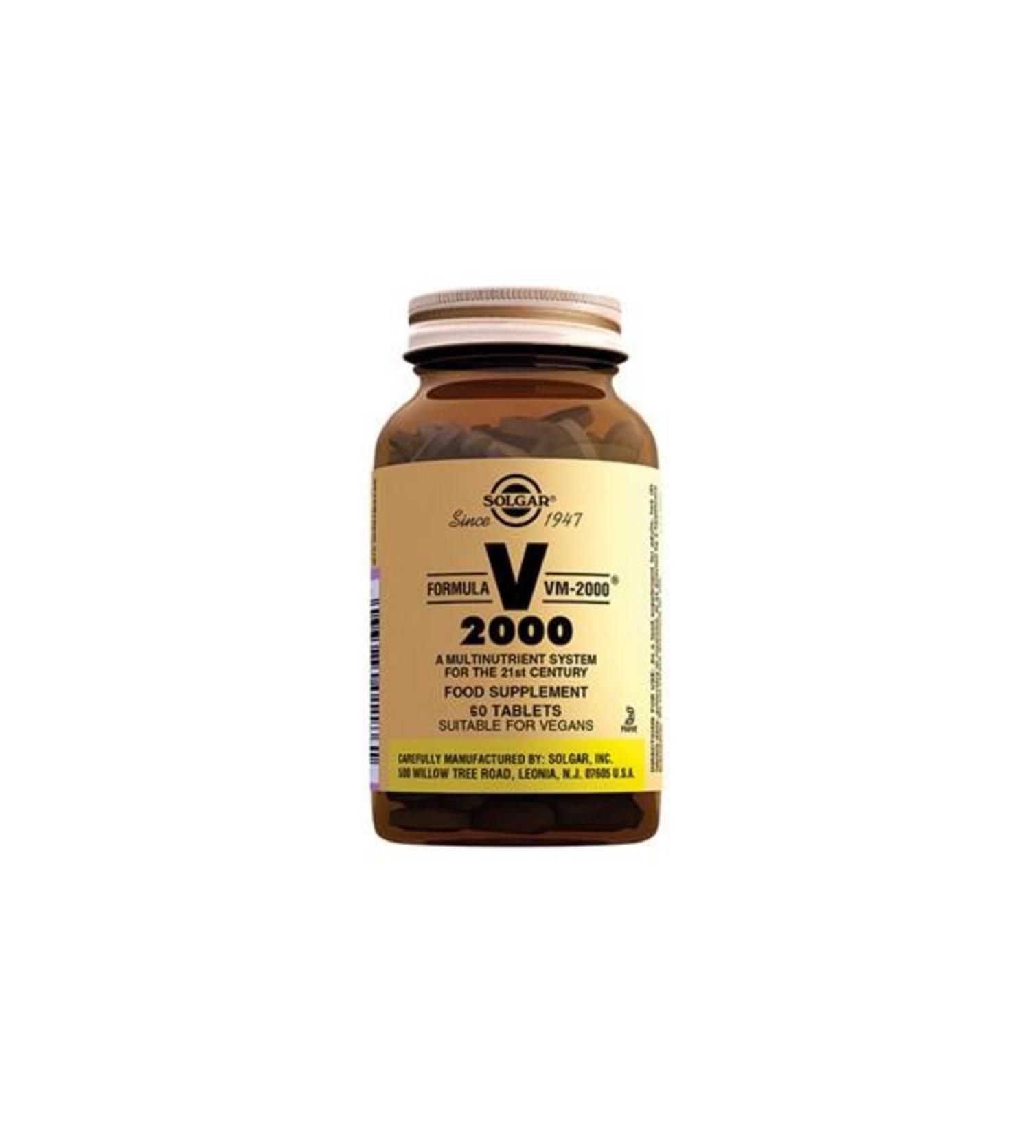 Solgar Vm 2000 Multivitamin 60 Tablets - Buy Online on GoSupps.com