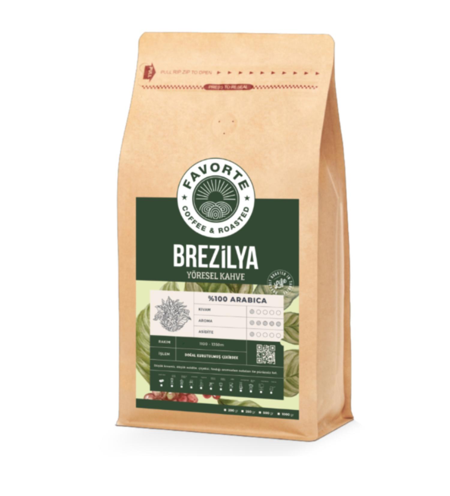 FAVORTE COFFEE & ROASTED Favorte Brazilian Regional Filter Coffee 200 Gr