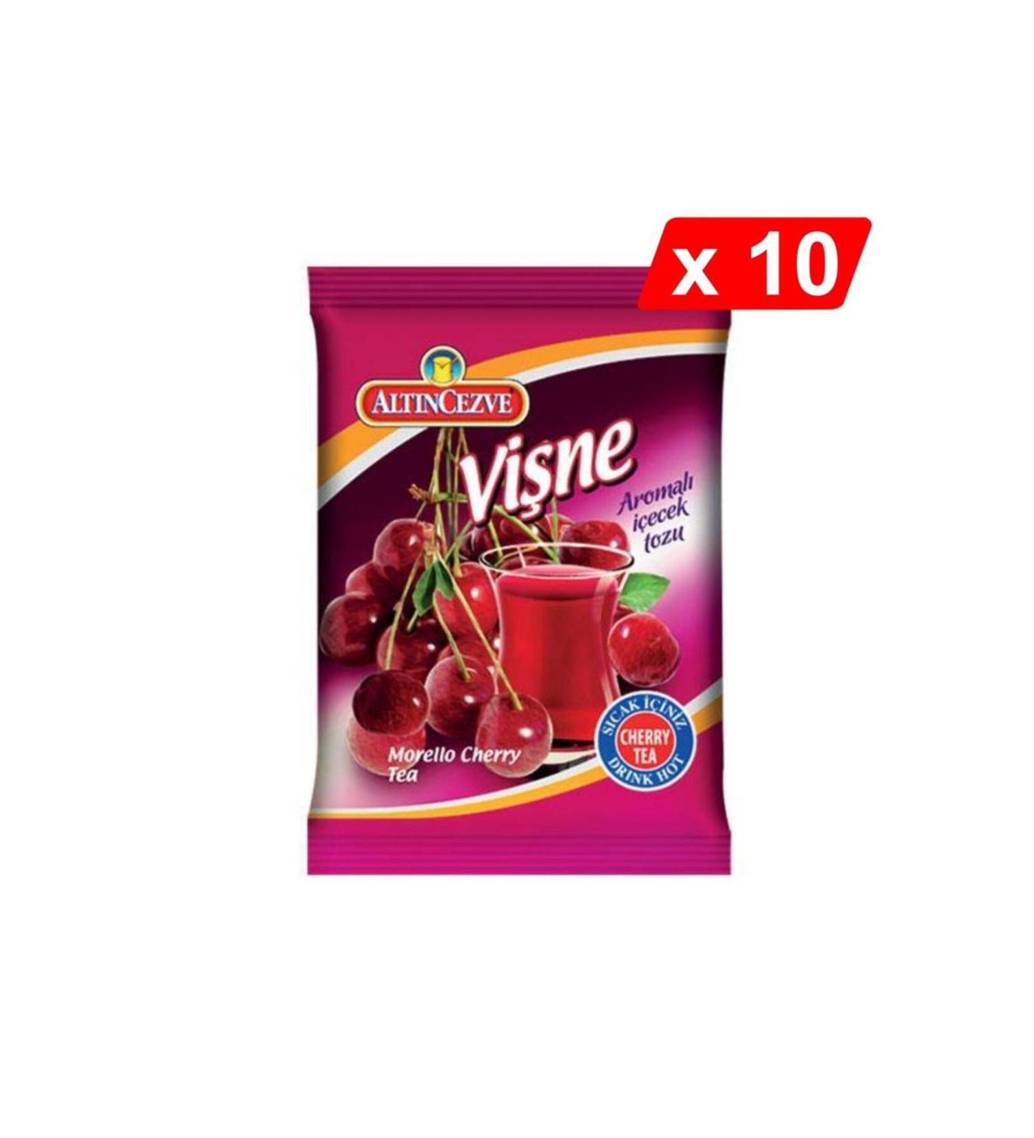 Alt ncezve Cherry Flavored Drink Powder 250 Gr - 10-PACK