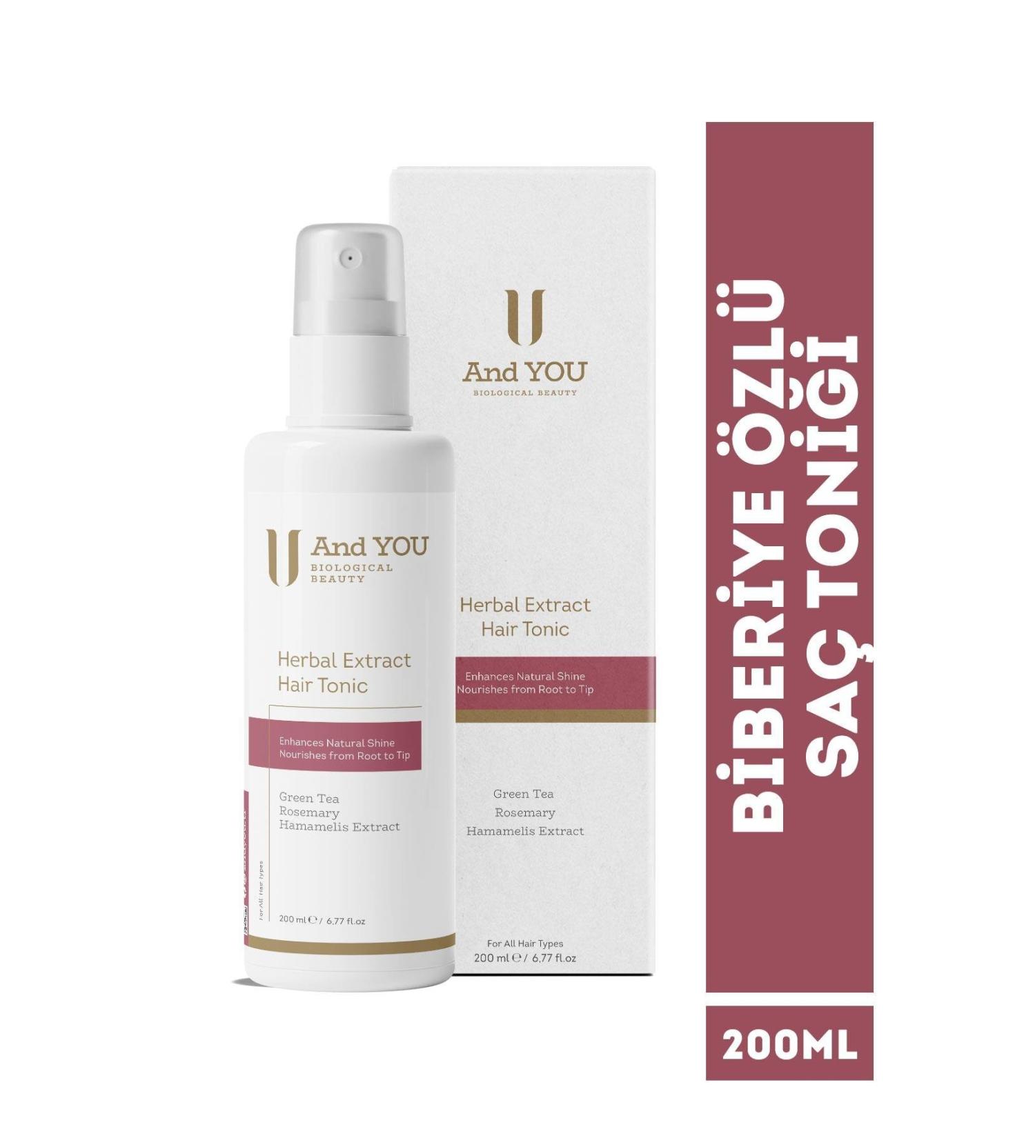 AND YOU Herbal Extract Hair Tonic / Herbal Extract Hair Tonic 200 ml