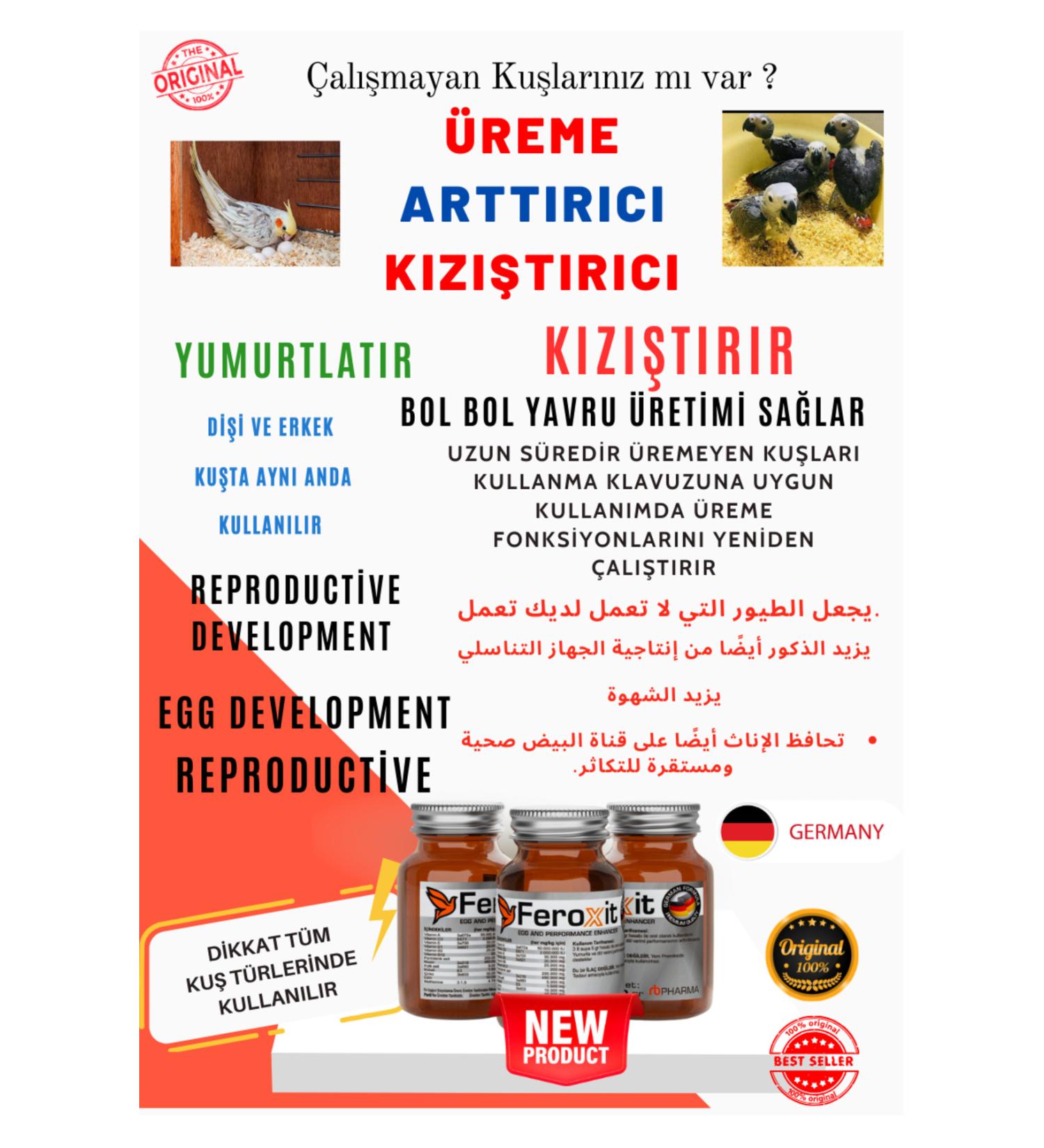 FEROXIT (parrot) Complete Premix - Buy Online on GoSupps.com