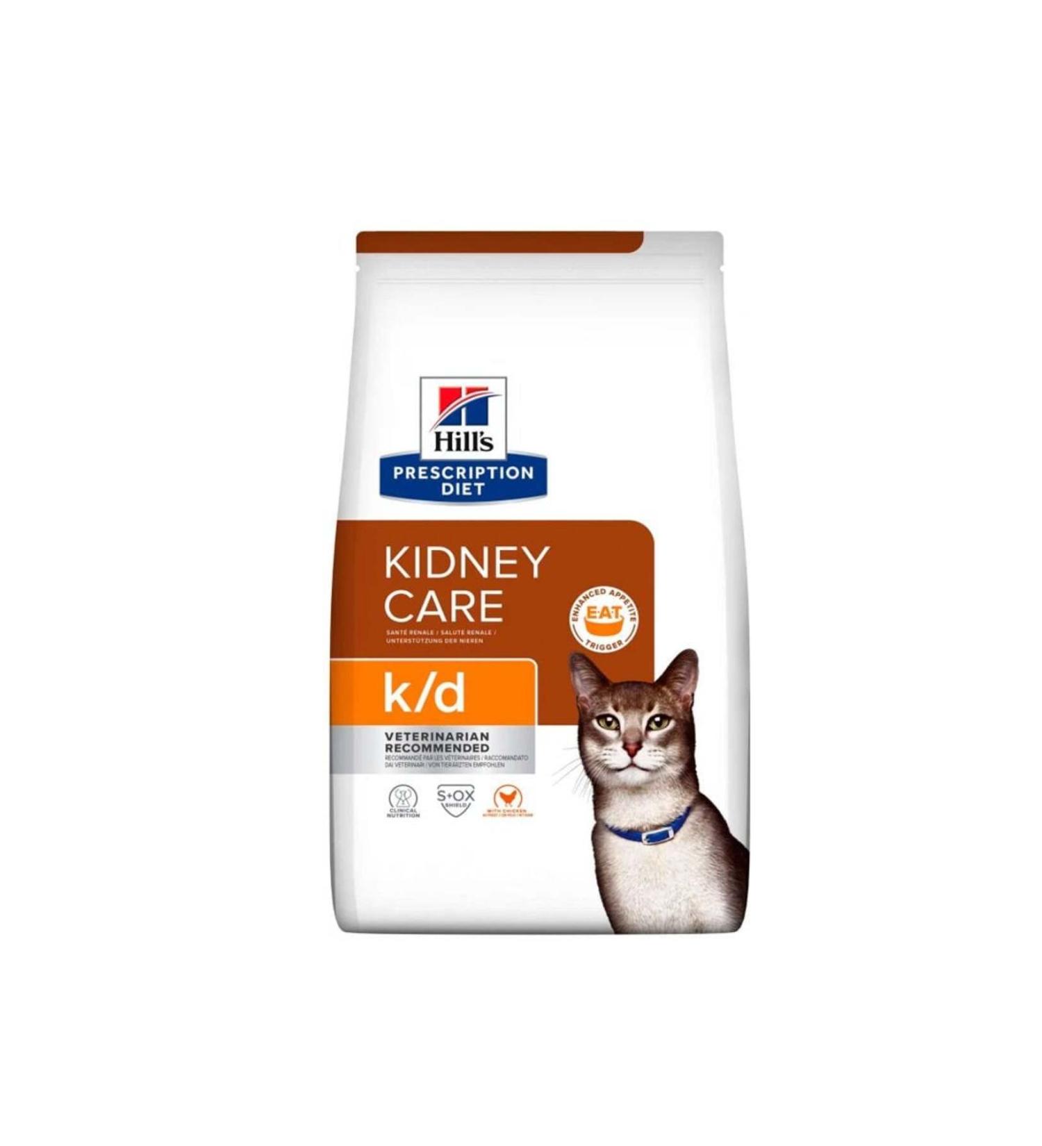 Hill's Hills Prescription Diet Kidney Care k/d Chicken Cat Dry Food 3kg (stt:11/2025
