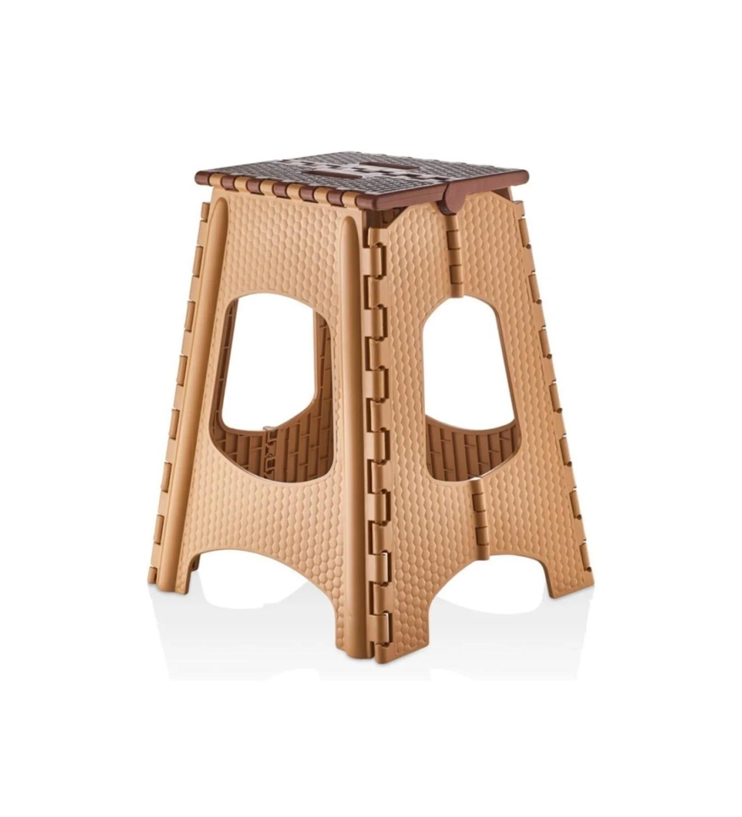 Skygo Large Folding Stool Natural Royaleks-MRD979