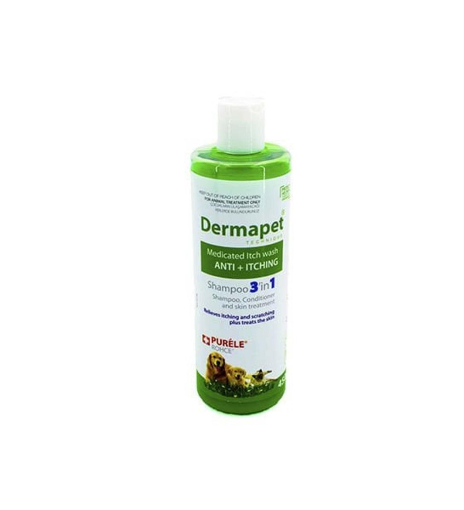 Purele Dermapet Dermatological Cat and Dog Shampoo 450 ml - Petshopundan