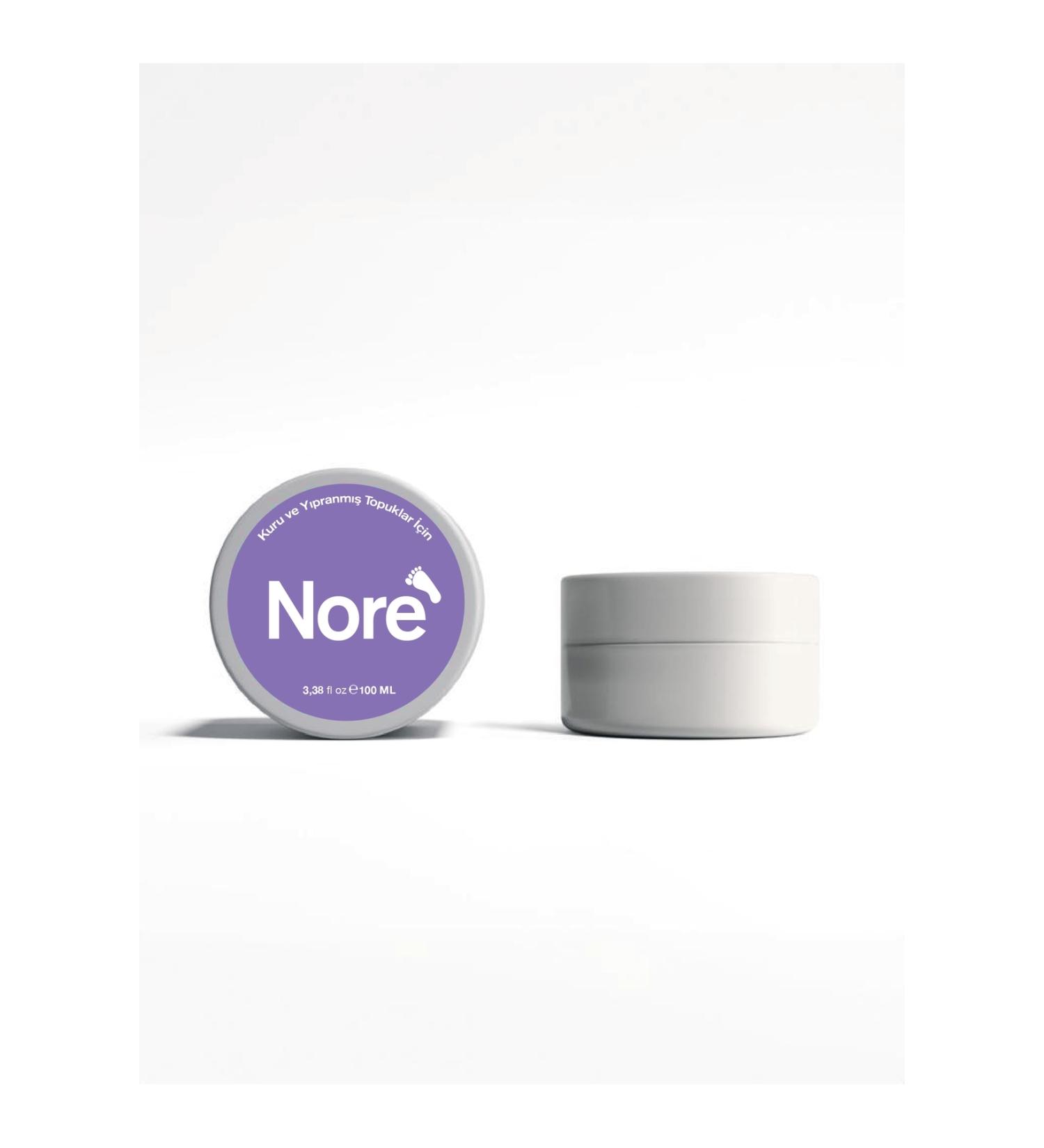 NORE Foot and Heel Cream for Dry and Weathered Feet & Heels Foot Therapy