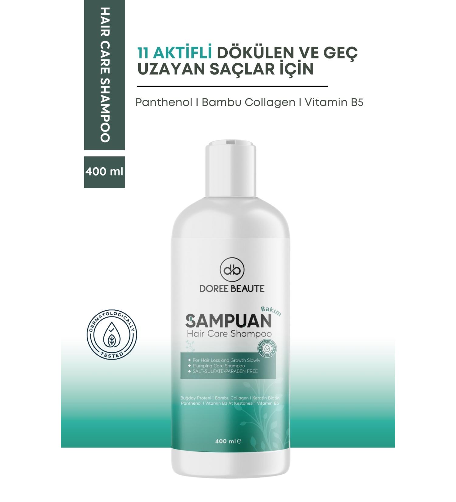 DOREE BEAUTE collagen and keratin anti-hair loss fast hair growth volumizing repairing nourishing shampoo - Buy Online on GoSupps.com