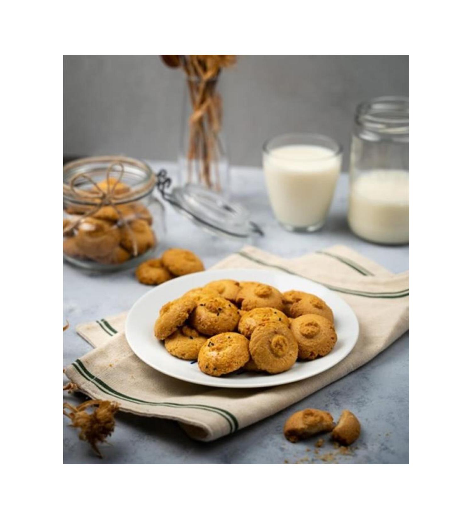 Ekotime Organic Einkorn Cookies Salted 200 Gr