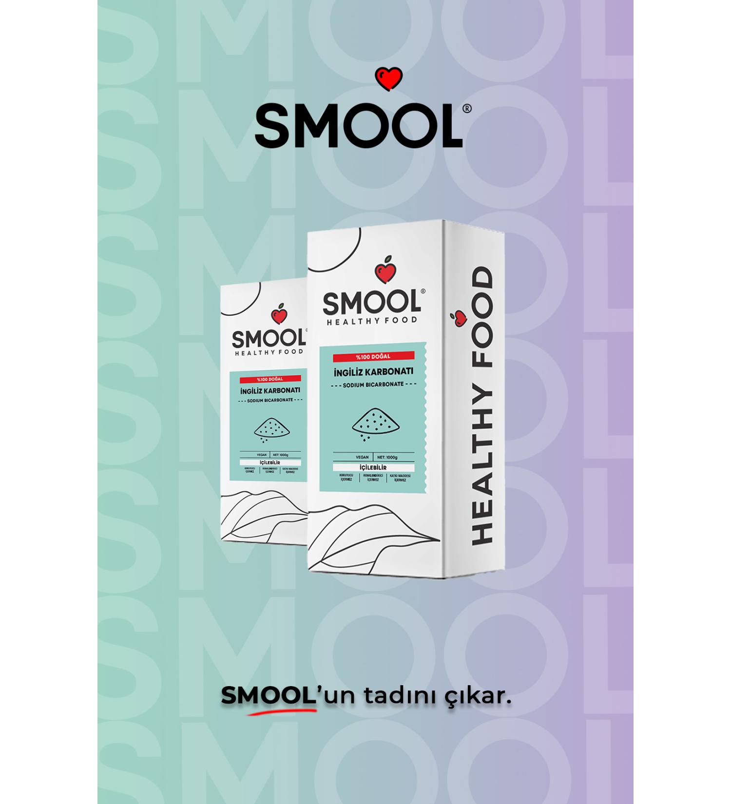 SMOOL English Soda 2 li (2x1000 gr) - Drinkable Additive-free Edible Food Type Food Grade