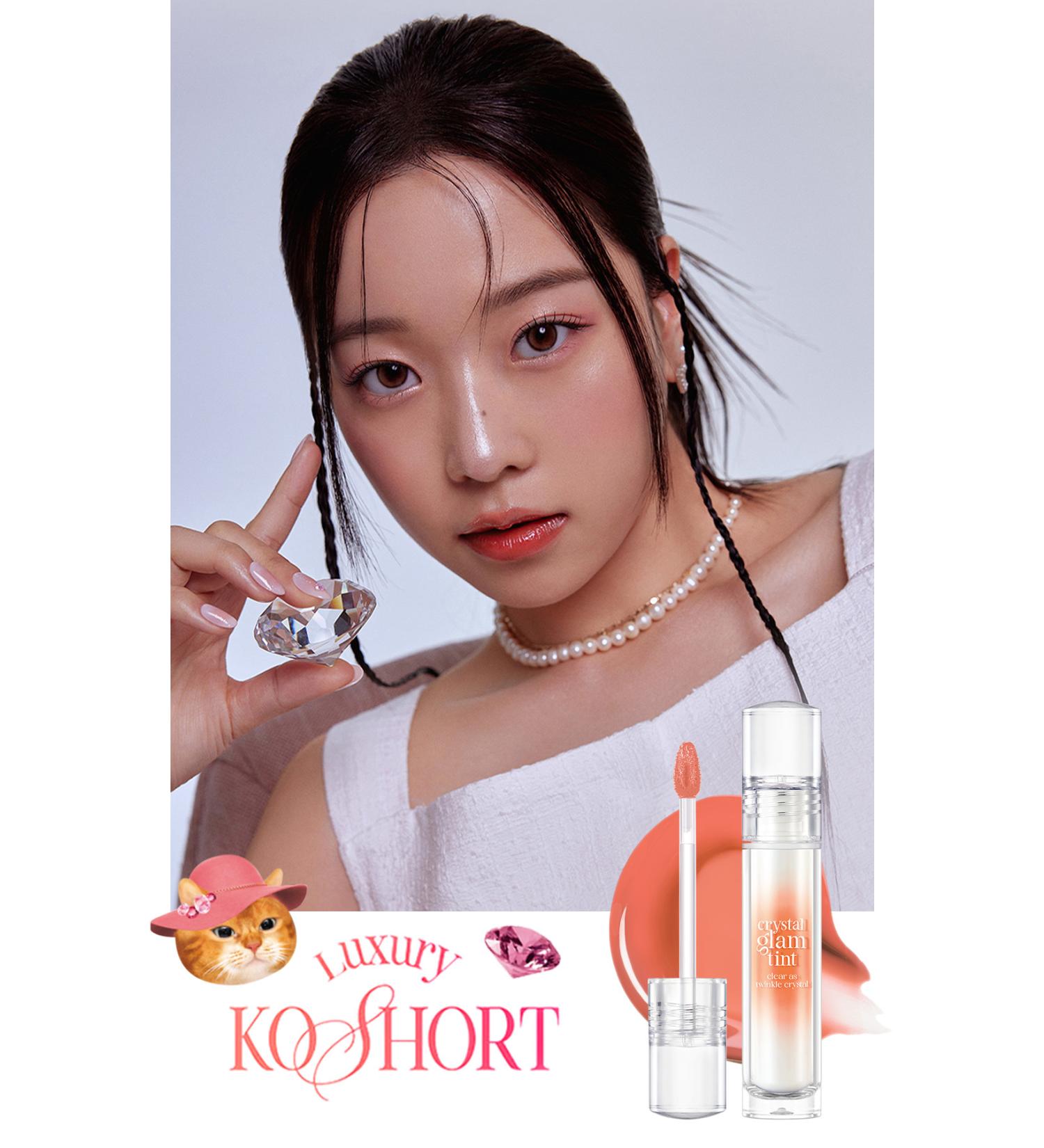 CLIO Non-sticky Intense Shimmer Tint CLIO Crystal Glam Tint (15 Grooming Peach Opal) - Buy Online on GoSupps.com