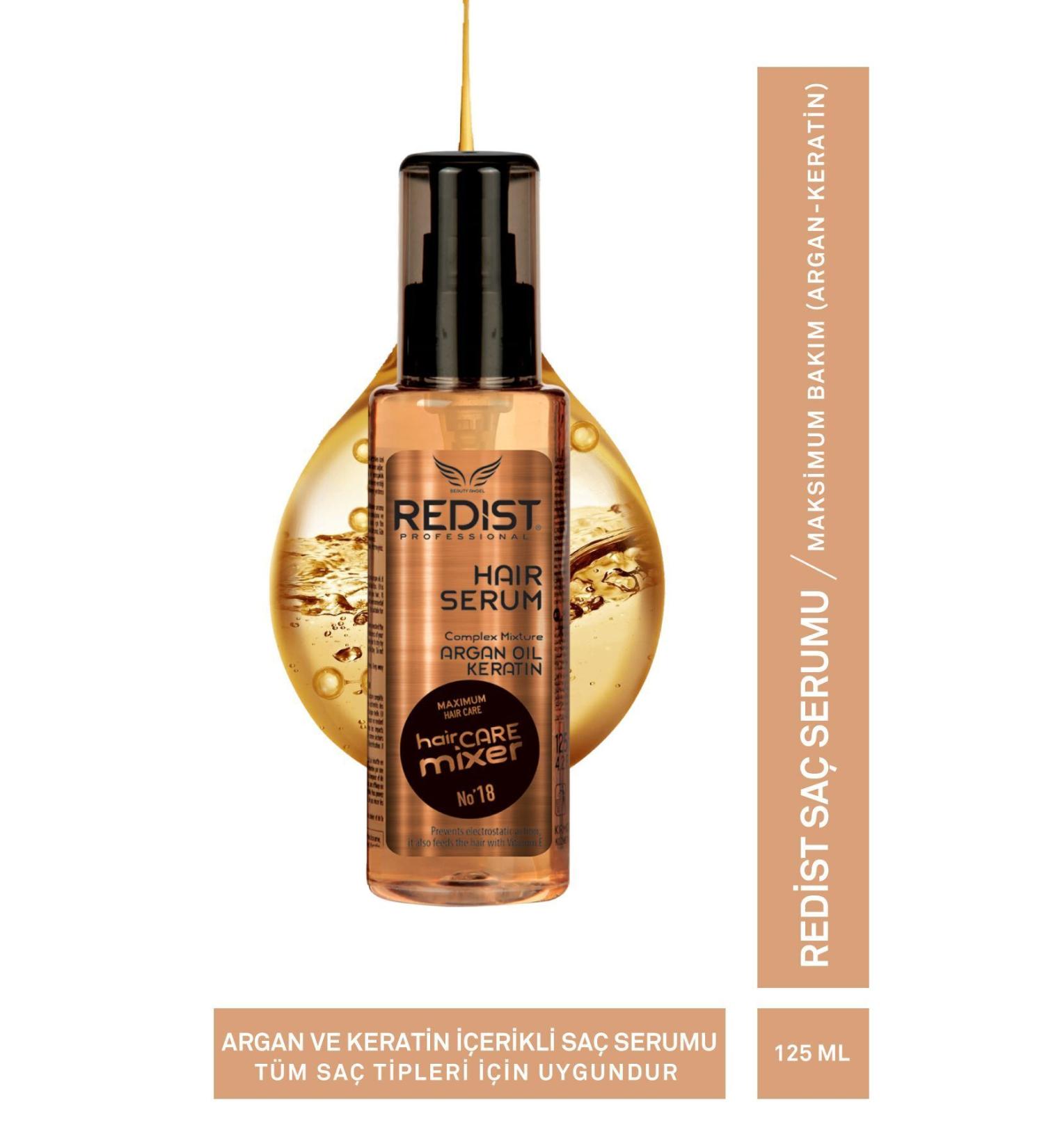 Redist Argan Keratin Hair Serum 125 ml - Buy Online on GoSupps.com