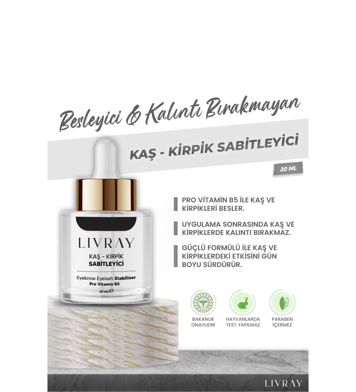 Livray Eyebrow Eyelash Stabilizer (20 ML)