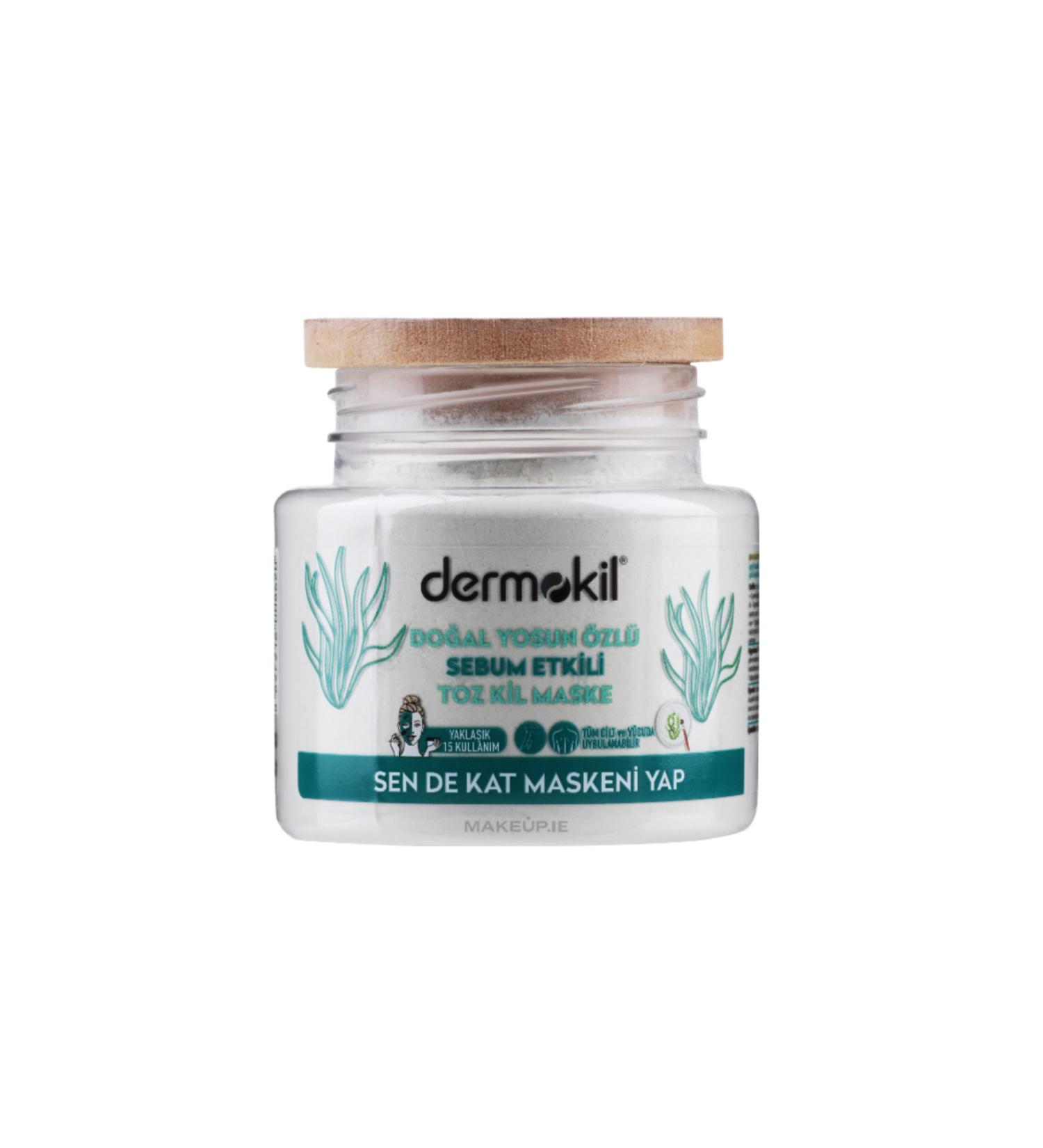 Dermokil Natural Algae Extract Sebum Effective Powder Clay Mask 280 ml