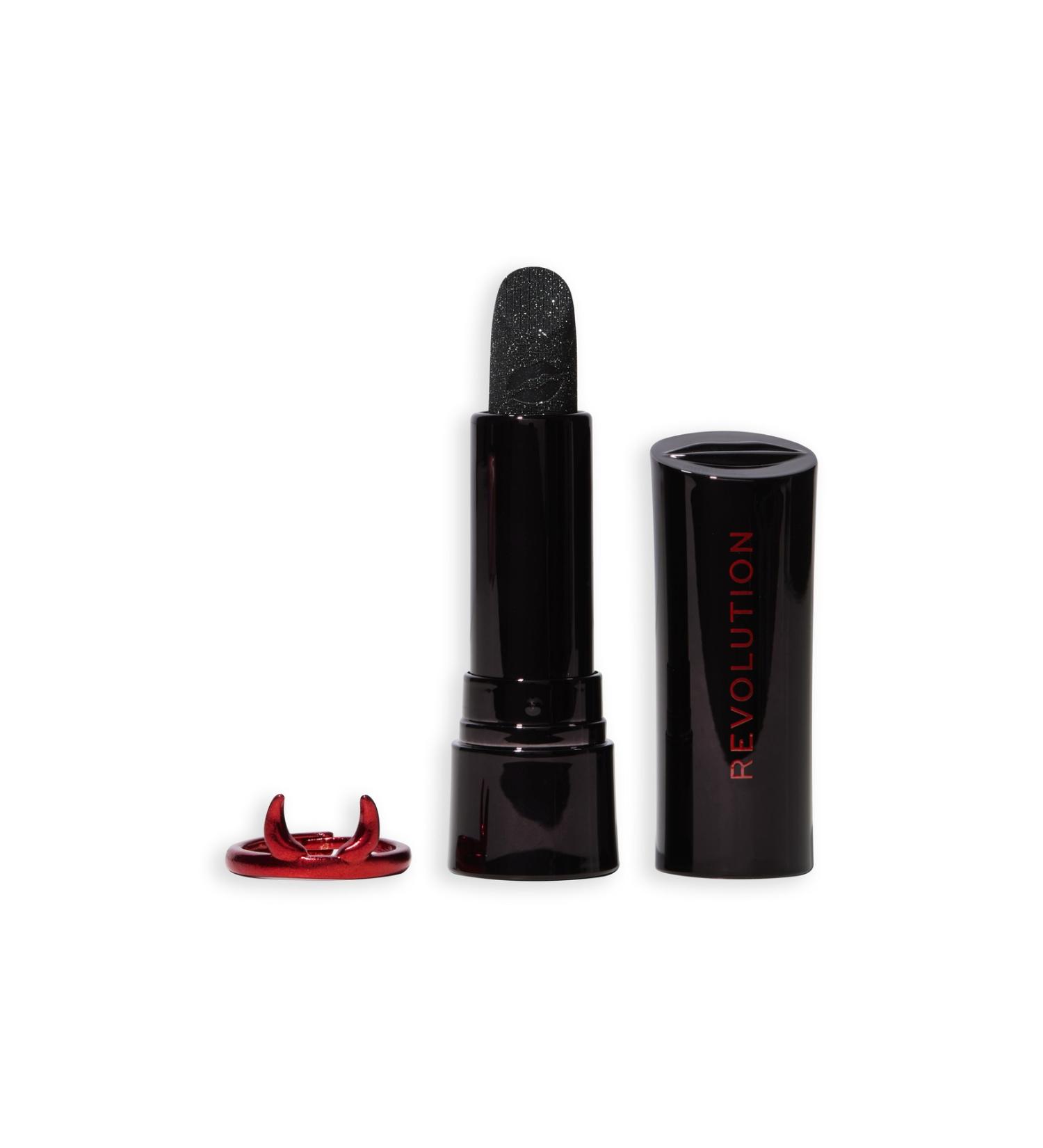 Revolution Truly Sinful Black Ring Lipstick - Lipstick Black - Buy Online on GoSupps.com