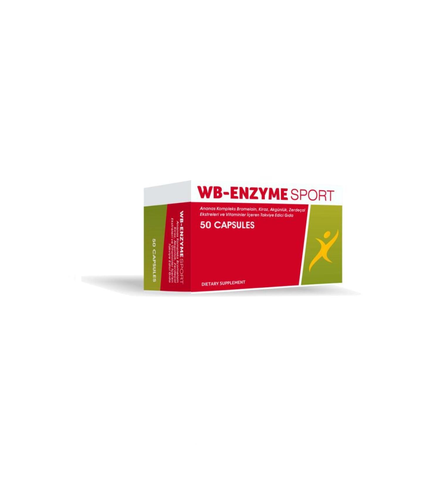 Force Nutrition Wb-enzyme(ANANAS) Sport 50 Capsules