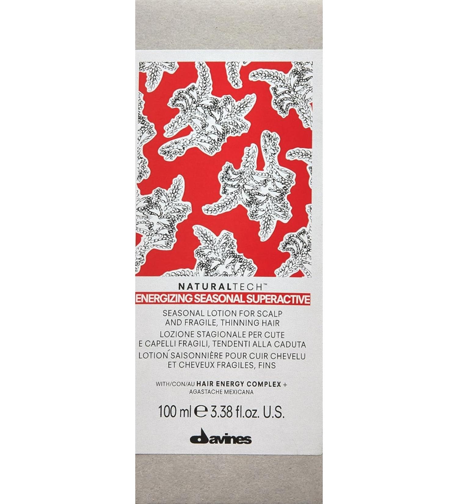 Davines Niacinamide Lotion: Energizing Seasonal Superactive-Vegan Friendly 3.38floz BEAUTYSECRETSQ29